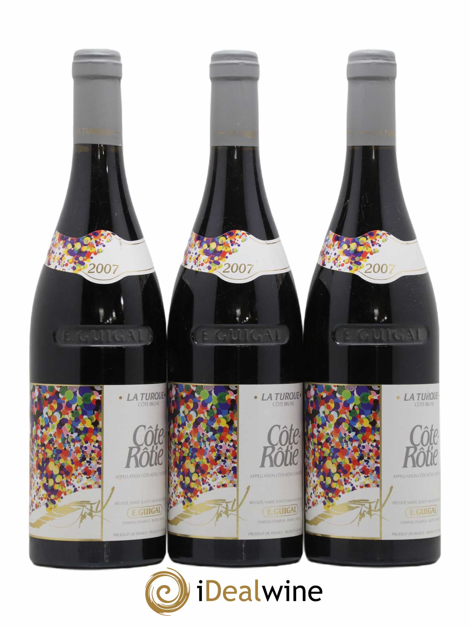 Côte-Rôtie La Turque Guigal 2007 - Lot de 6 bouteilles - 1