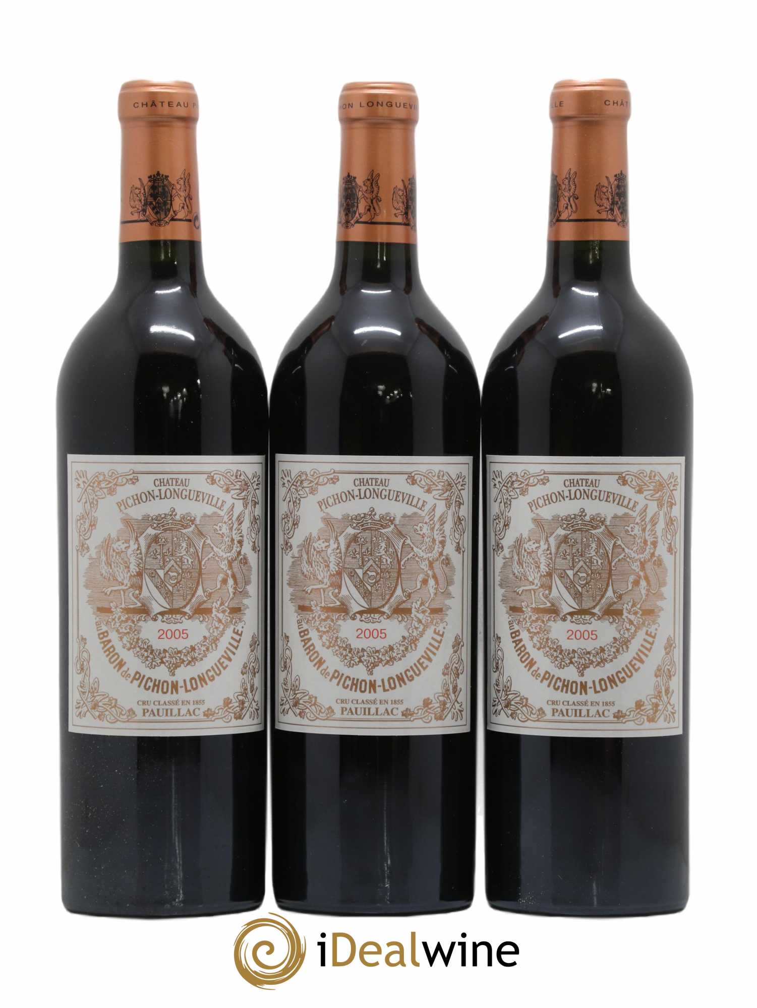 Pichon Longueville Baron 2ème Grand Cru Classé 2005 - Lot de 6 bouteilles - 1