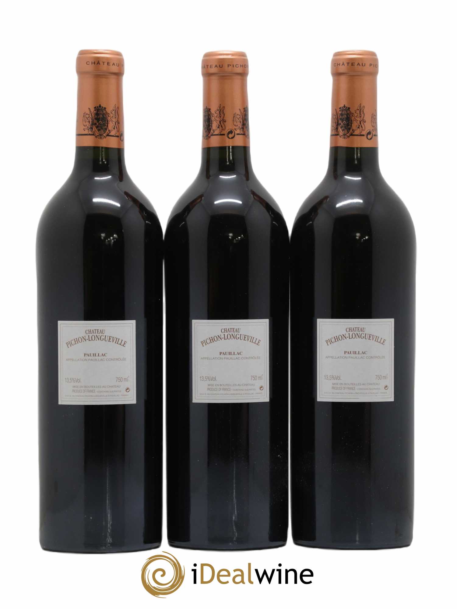 Pichon Longueville Baron 2ème Grand Cru Classé 2005 - Lot de 6 bouteilles - 4