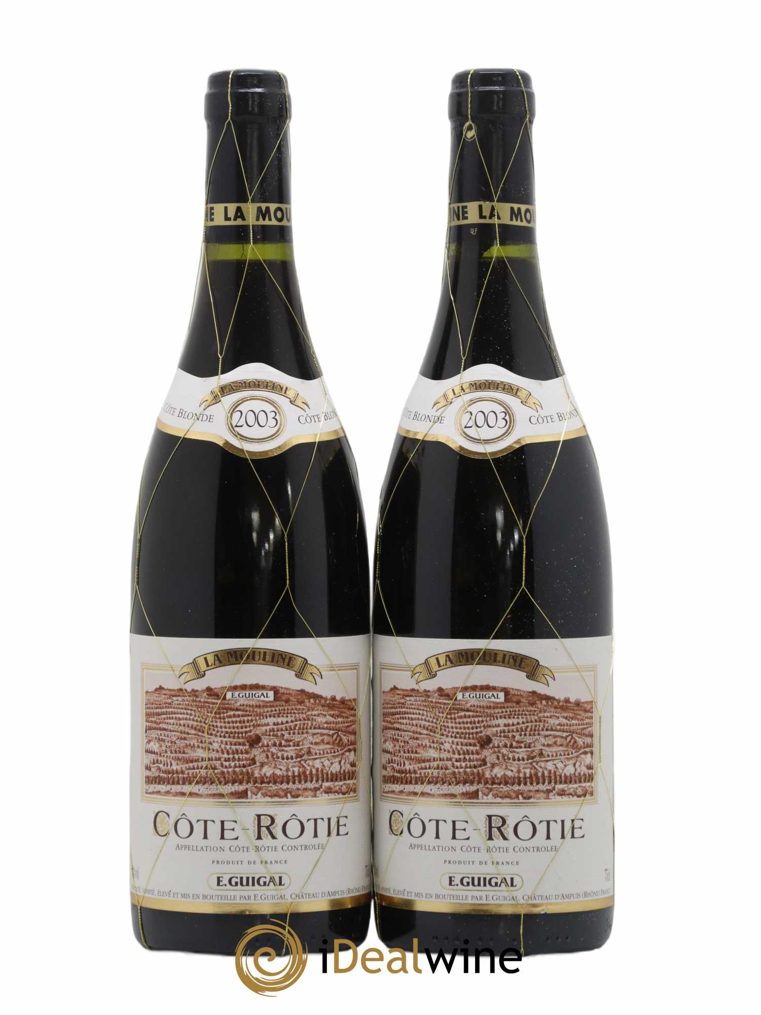 Côte-Rôtie La Mouline Guigal 2003 - Lot de 2 bouteilles - 0