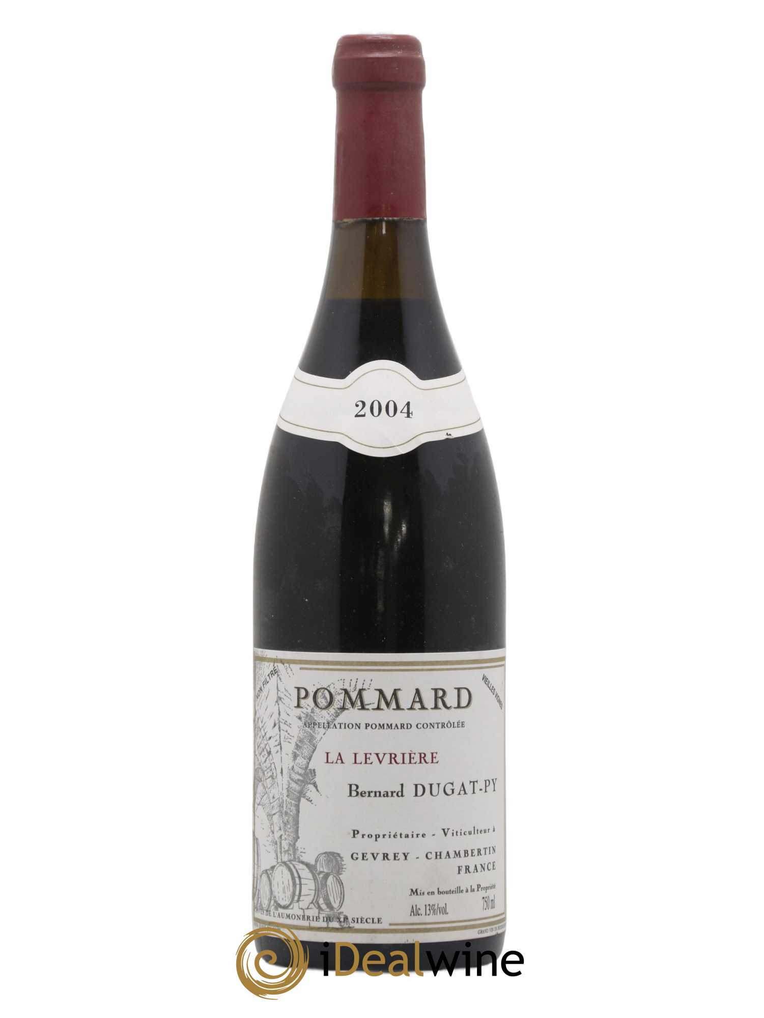 Pommard La Levrière Vieilles Vignes Dugat-Py 2004 - Lot de 1 bouteille - 0