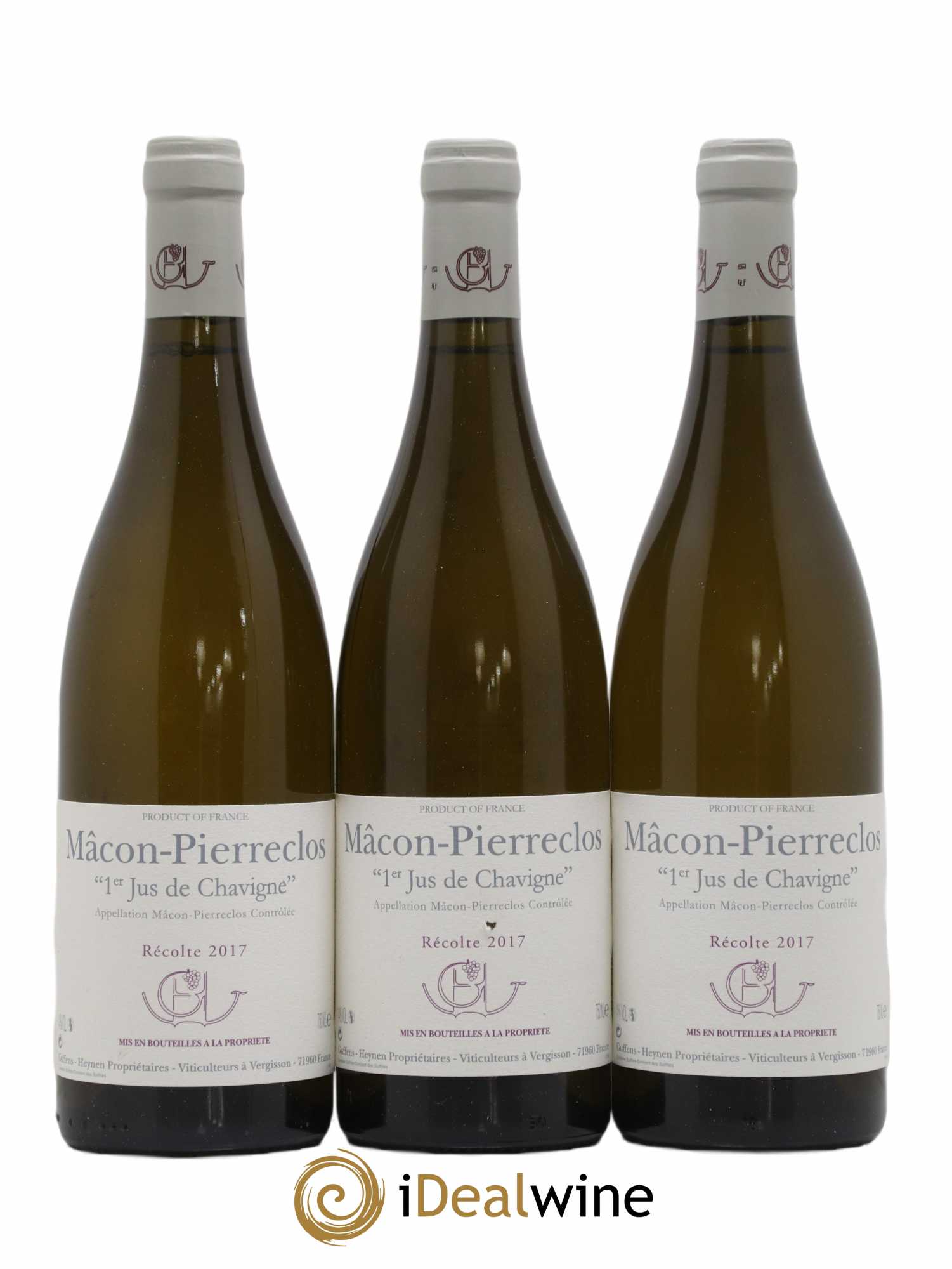 Mâcon Pierreclos 1er Jus de Chavigne Guffens-Heynen 2017 - Lot de 12 bouteilles - 4