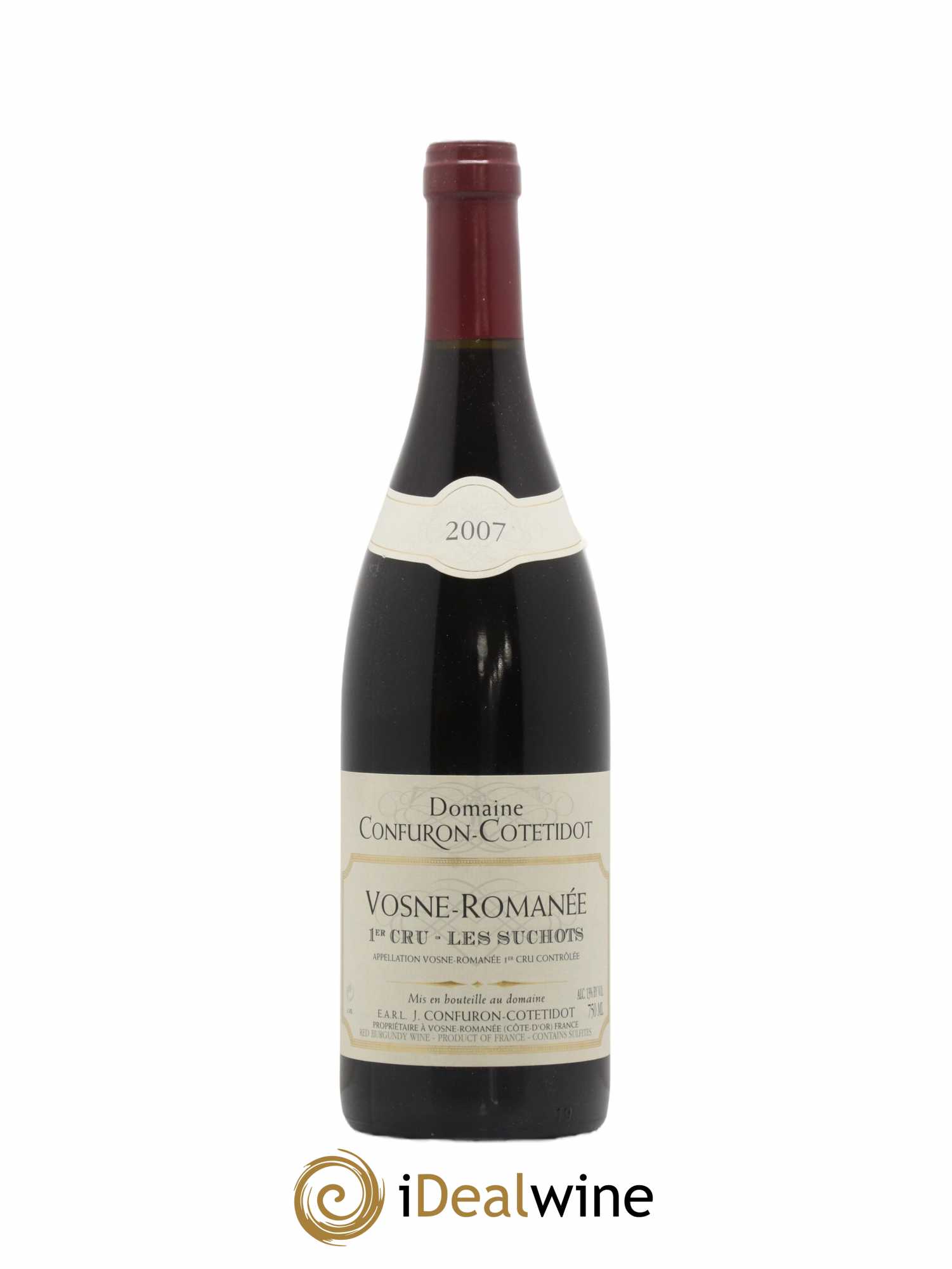 Vosne-Romanée 1er Cru Les Suchots Confuron-Cotetidot 2007 - Lot de 1 bouteille - 0