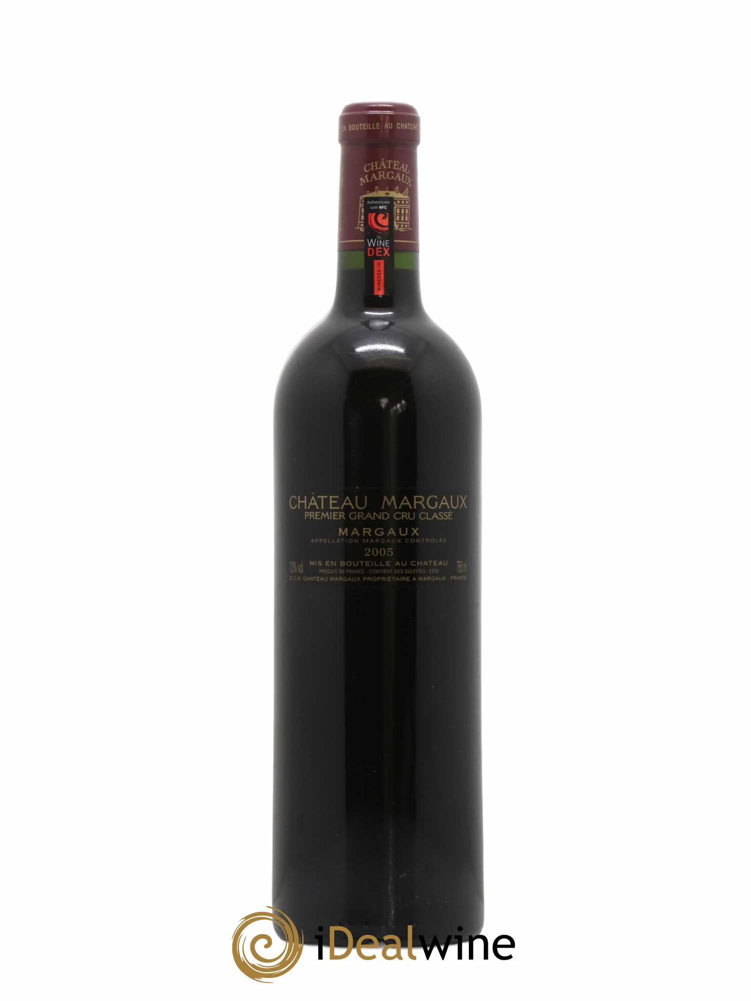 Château Margaux 1er Grand Cru Classé 2005 - Lot de 1 bouteille - 1
