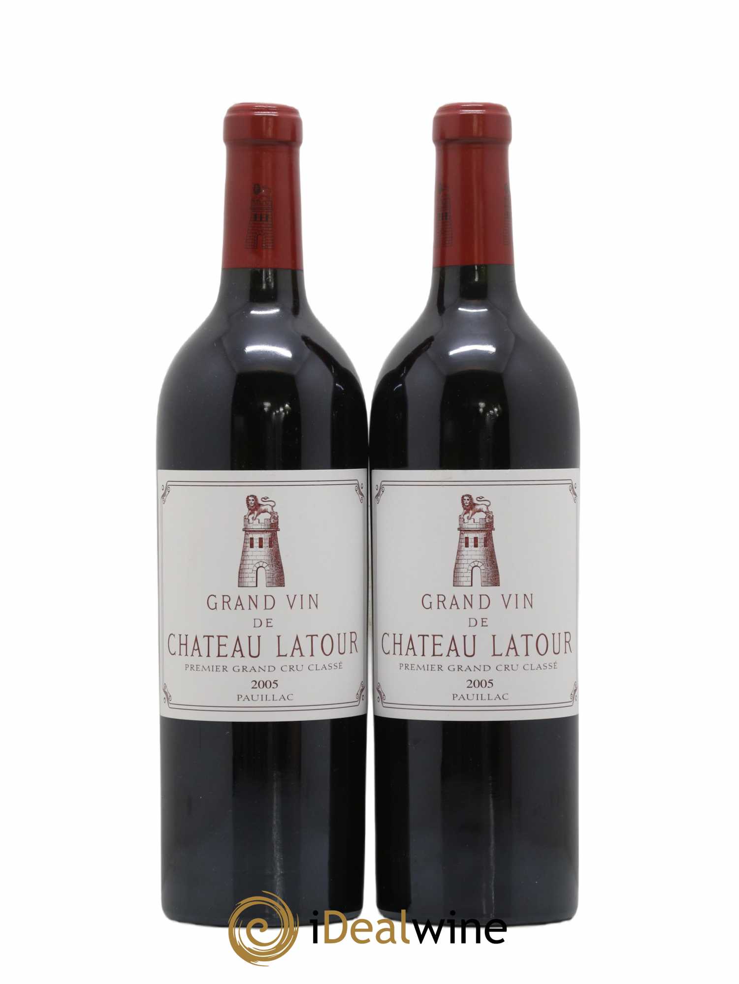 Château Latour 1er Grand Cru Classé 2005 - Lot de 2 bouteilles - 0