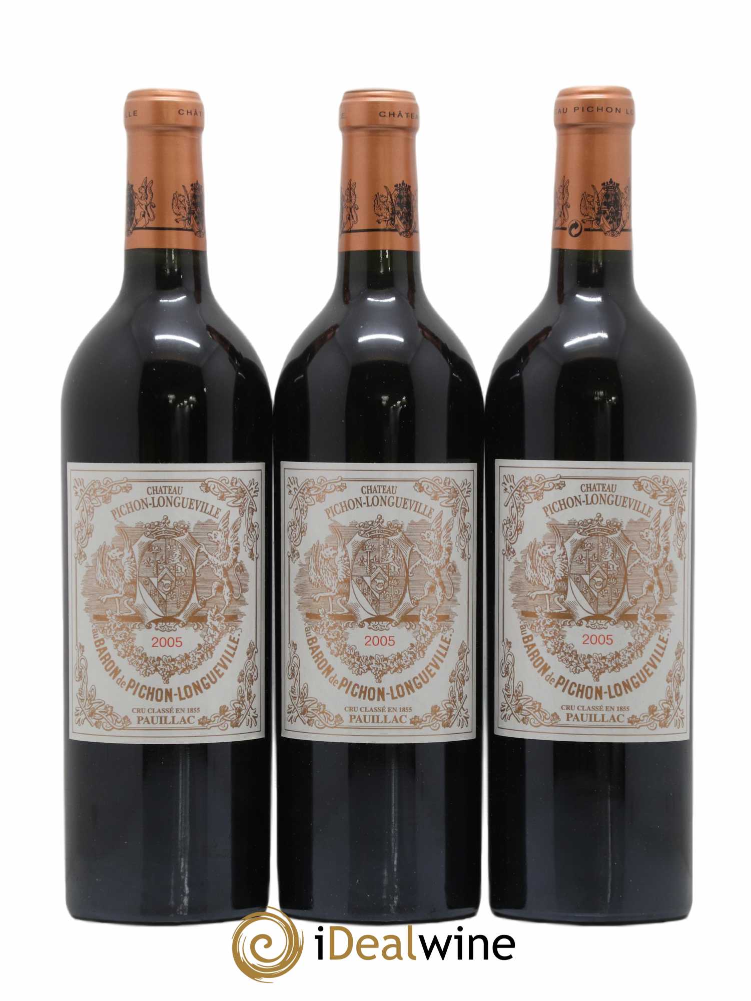 Pichon Longueville Baron 2ème Grand Cru Classé 2005 - Posten von 6 Flaschen - 1