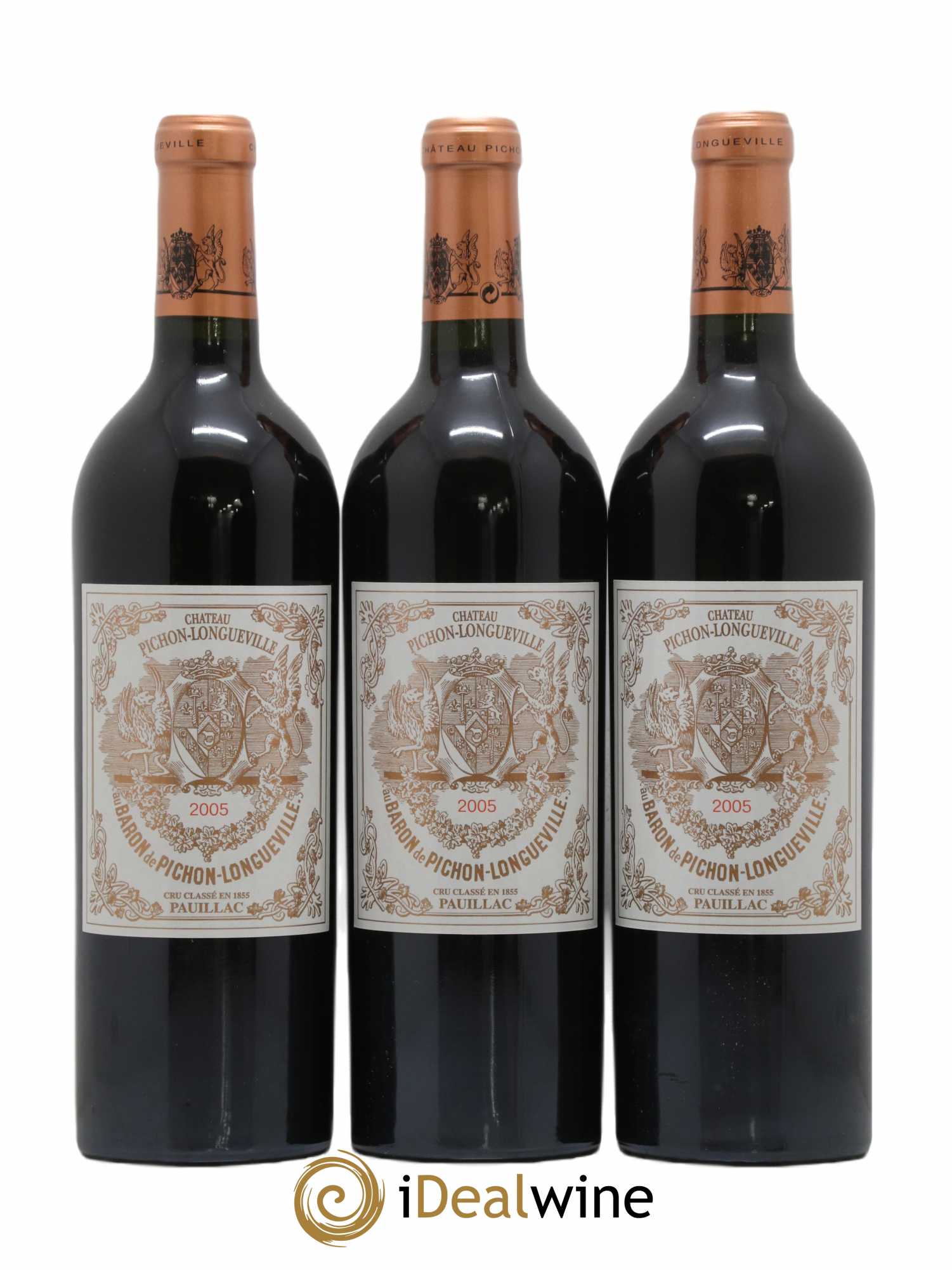 Pichon Longueville Baron 2ème Grand Cru Classé 2005 - Posten von 6 Flaschen - 3