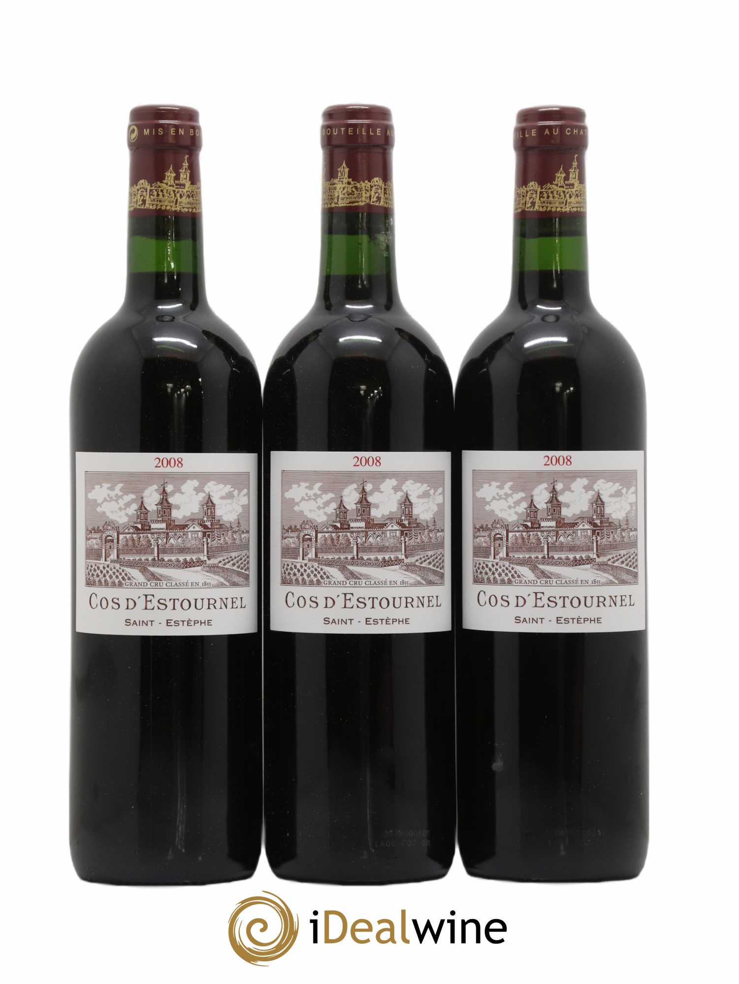 Cos d'Estournel 2ème Grand Cru Classé 2008 - Lot de 6 bouteilles - 1