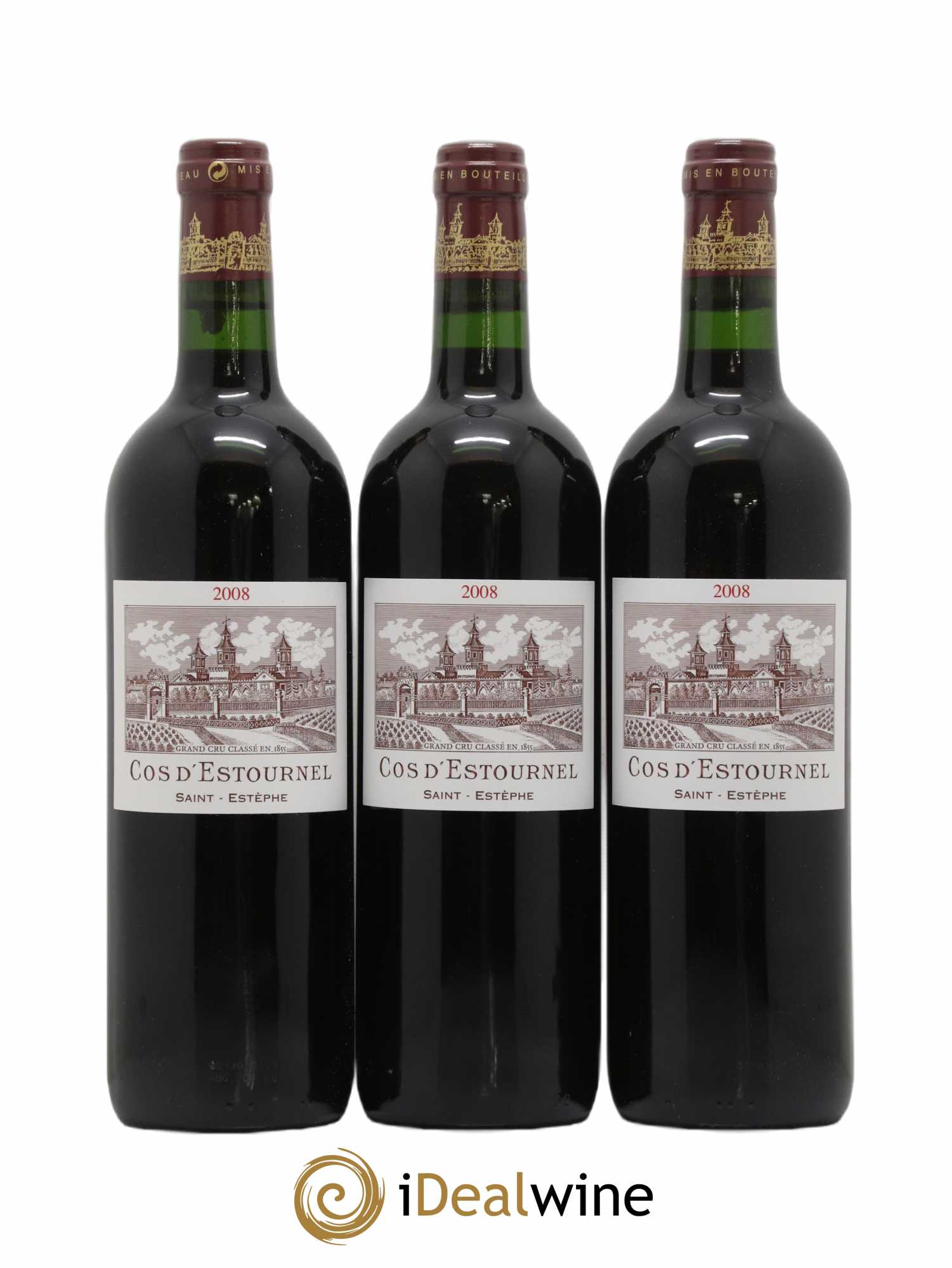 Cos d'Estournel 2ème Grand Cru Classé 2008 - Lot de 6 bouteilles - 2