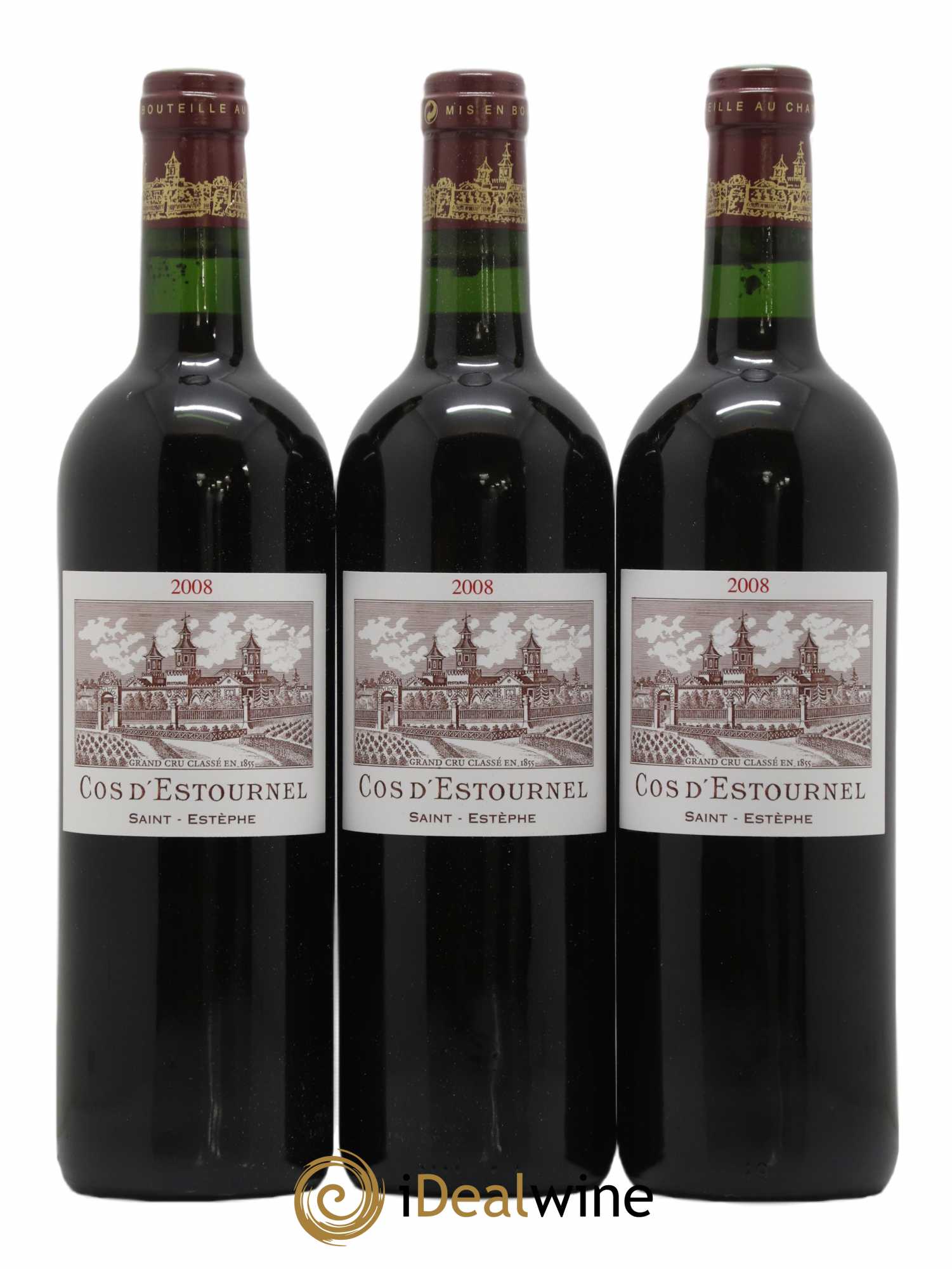 Cos d'Estournel 2ème Grand Cru Classé 2008 - Lot de 6 bouteilles - 1