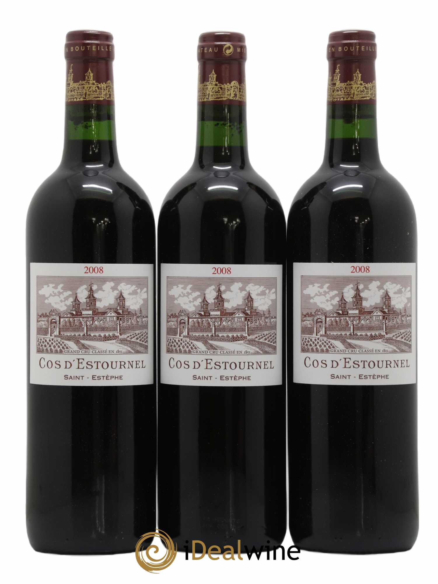 Cos d'Estournel 2ème Grand Cru Classé 2008 - Lot de 6 bouteilles - 2