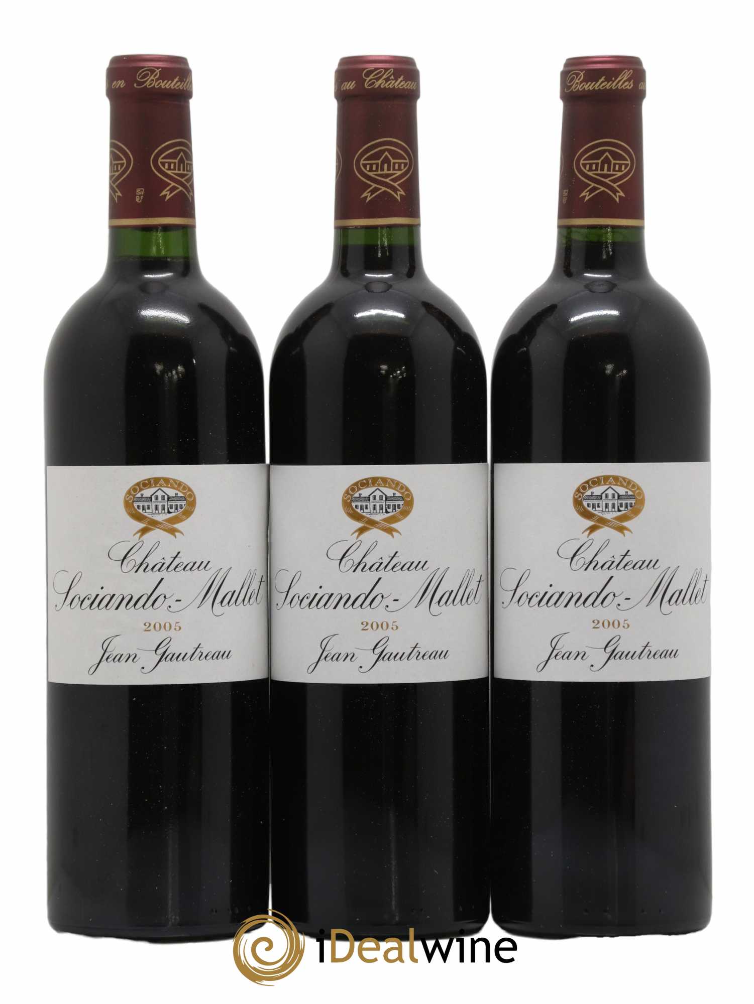 Château Sociando Mallet 2005 - Lot de 12 bouteilles - 3
