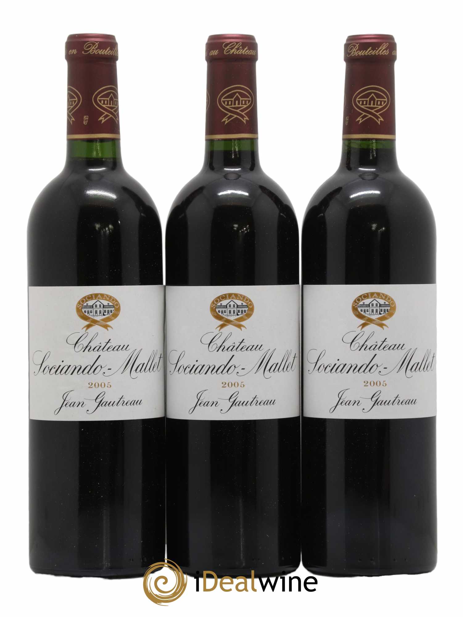 Château Sociando Mallet 2005 - Lot de 12 bouteilles - 4