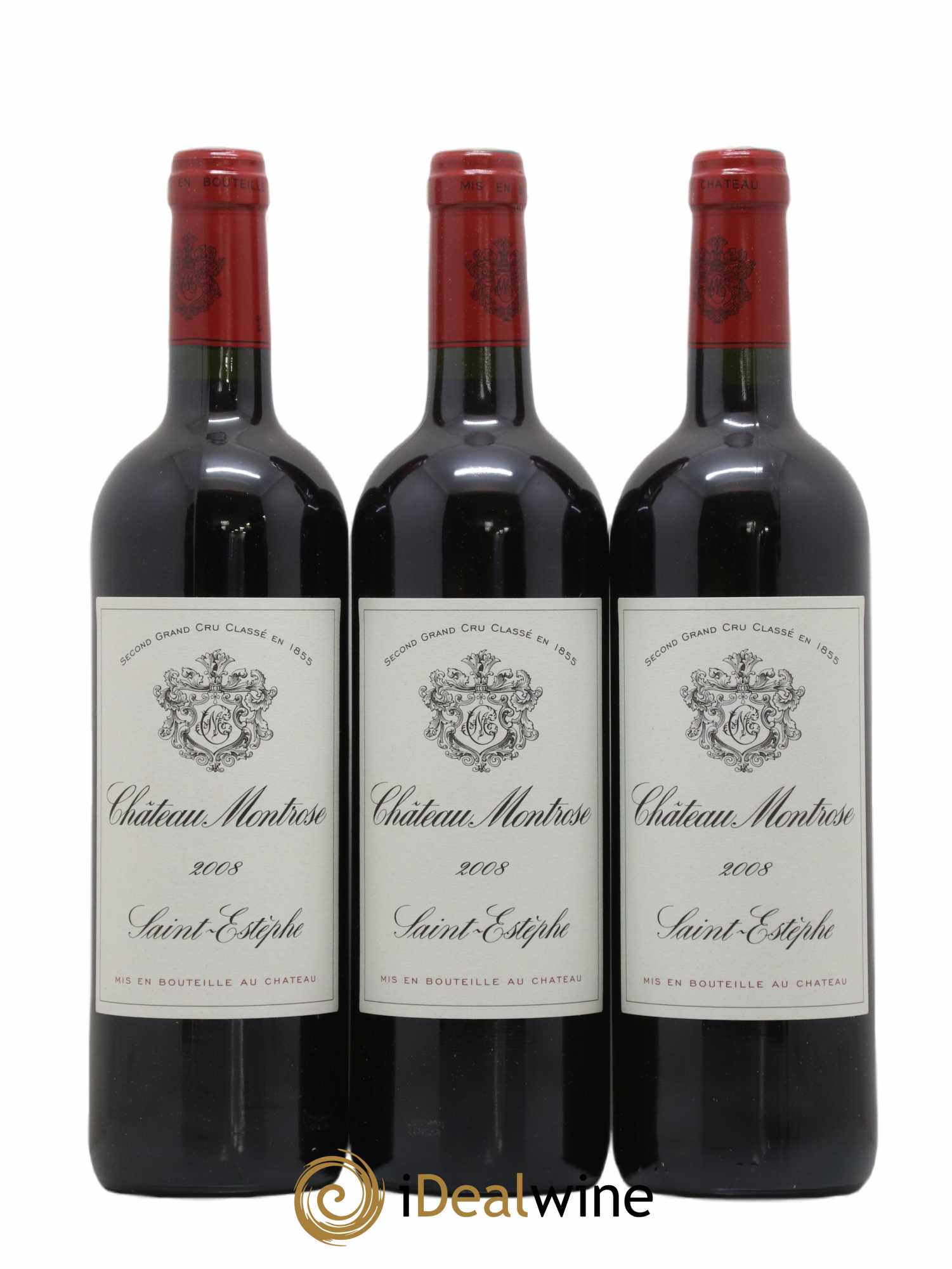 Château Montrose 2ème Grand Cru Classé 2008 - Lot de 12 bouteilles - 2