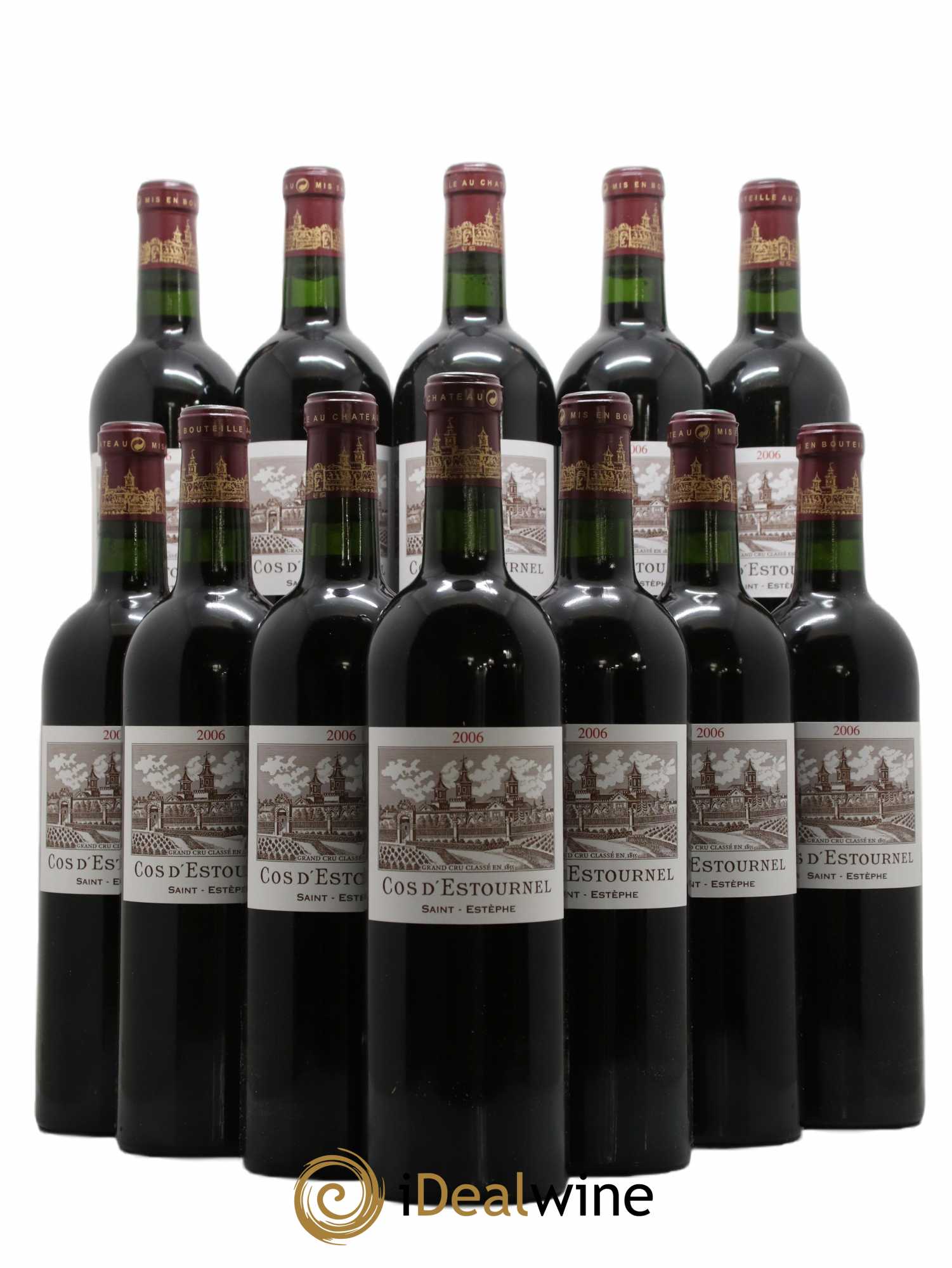 Cos d'Estournel 2ème Grand Cru Classé 2006 - Lot de 12 bouteilles - 0