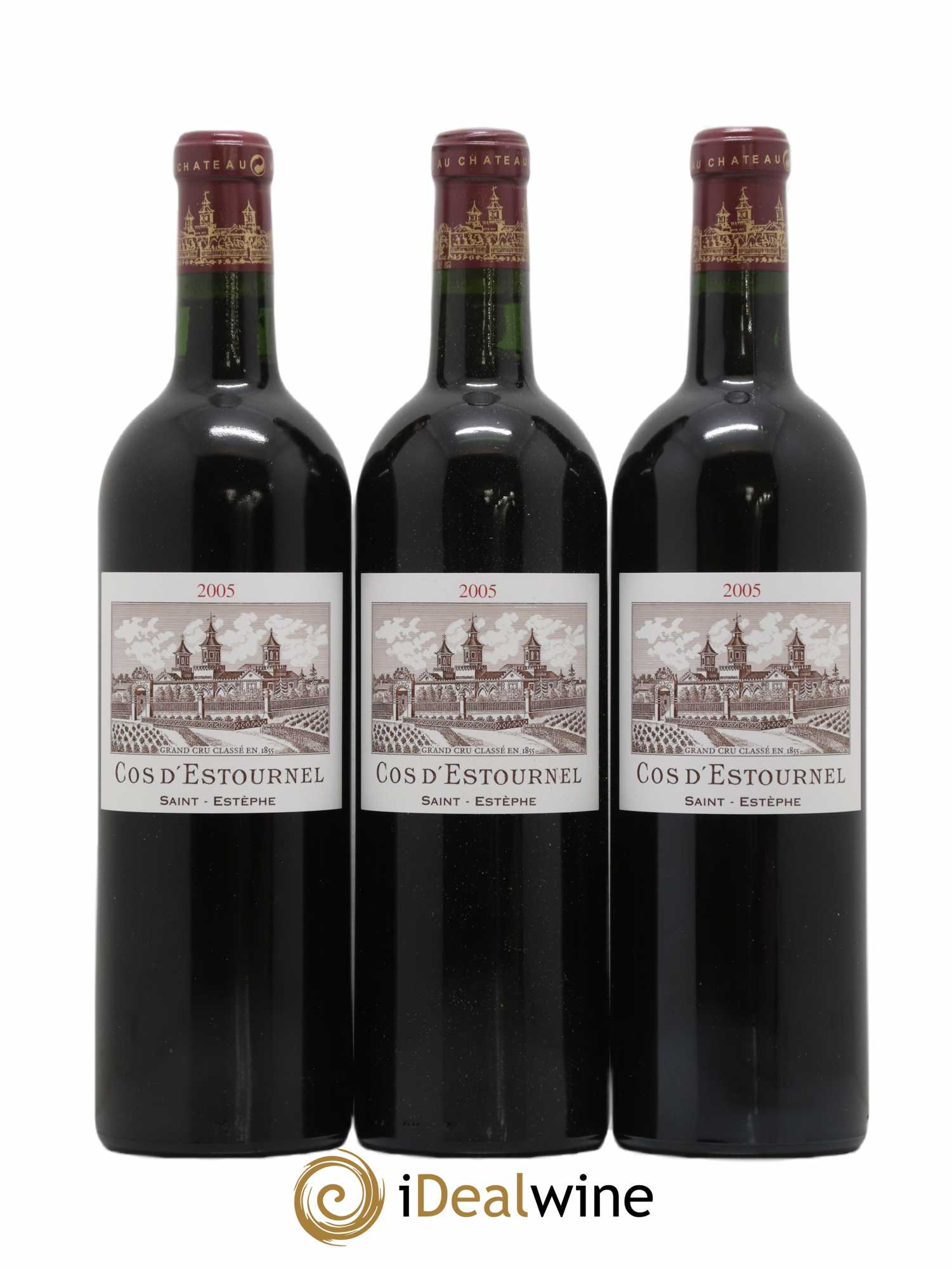 Cos d'Estournel 2ème Grand Cru Classé 2005 - Lot de 12 bouteilles - 1