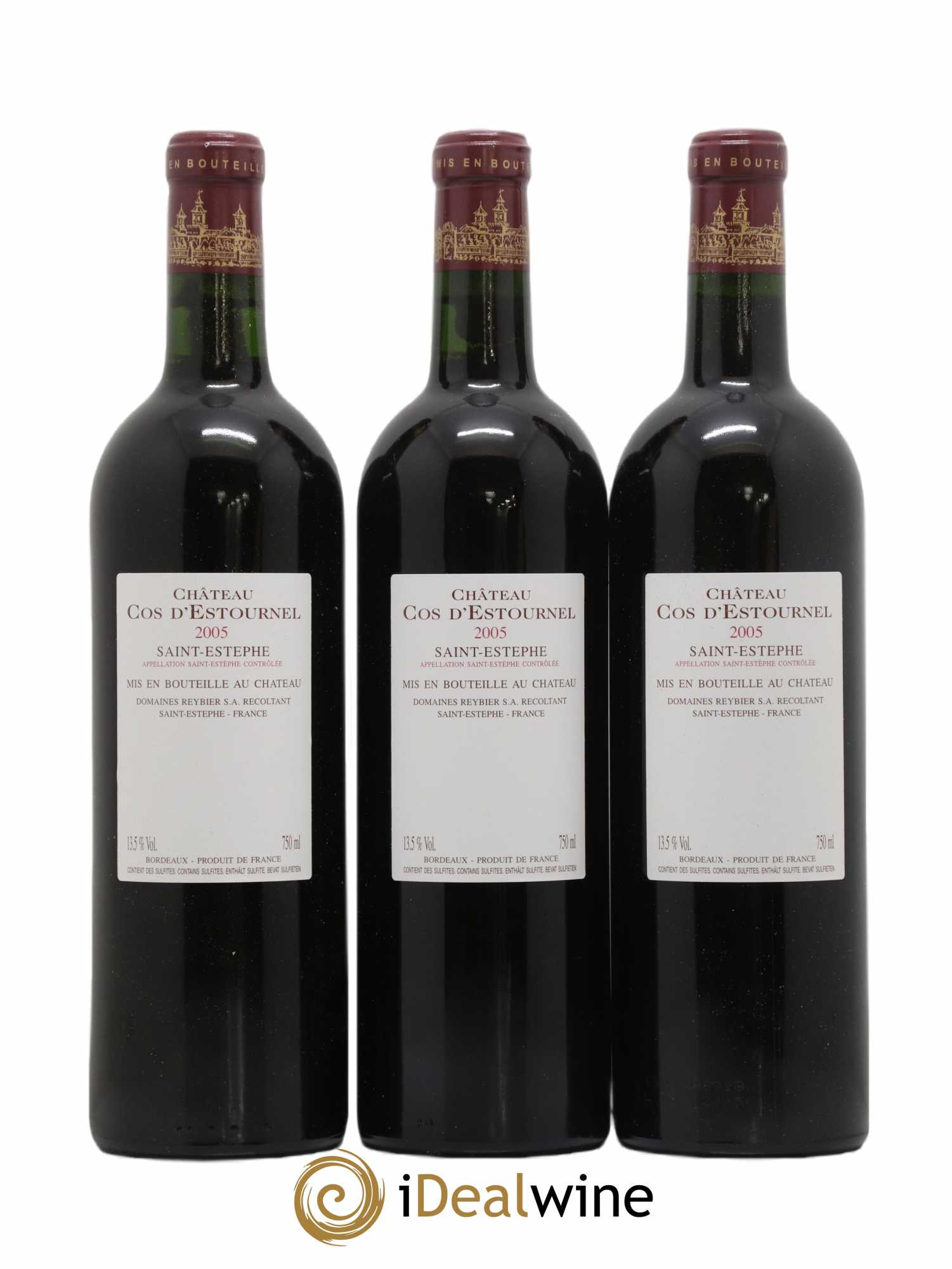 Cos d'Estournel 2ème Grand Cru Classé 2005 - Lot de 12 bouteilles - 2