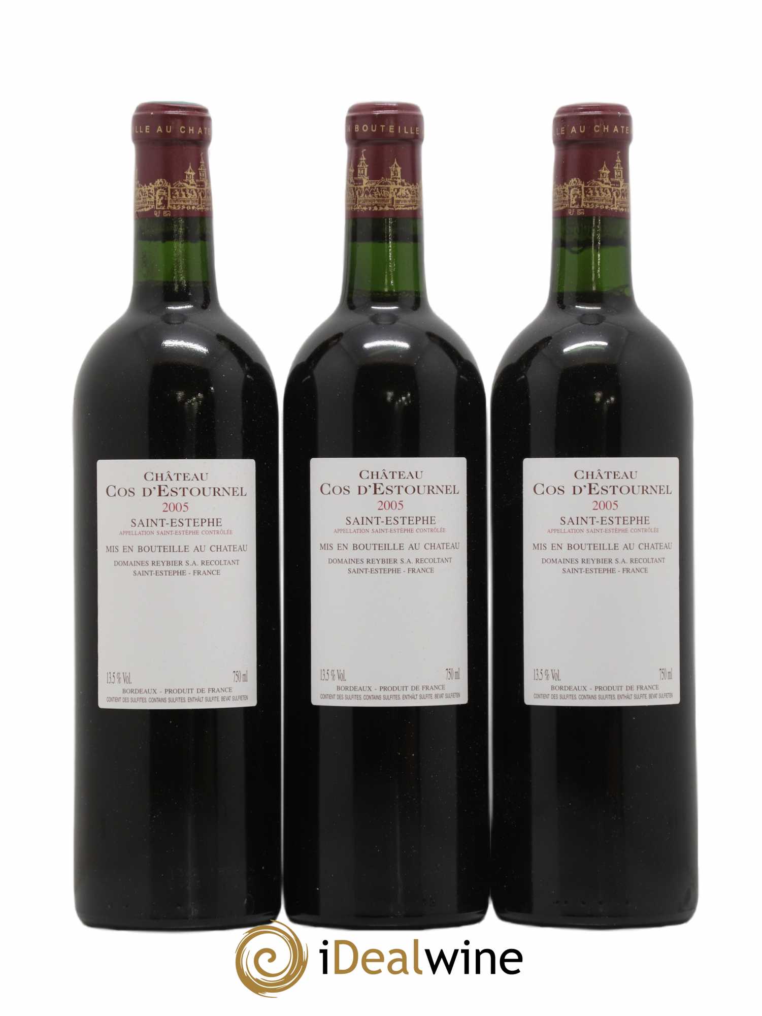 Cos d'Estournel 2ème Grand Cru Classé 2005 - Lot de 12 bouteilles - 4