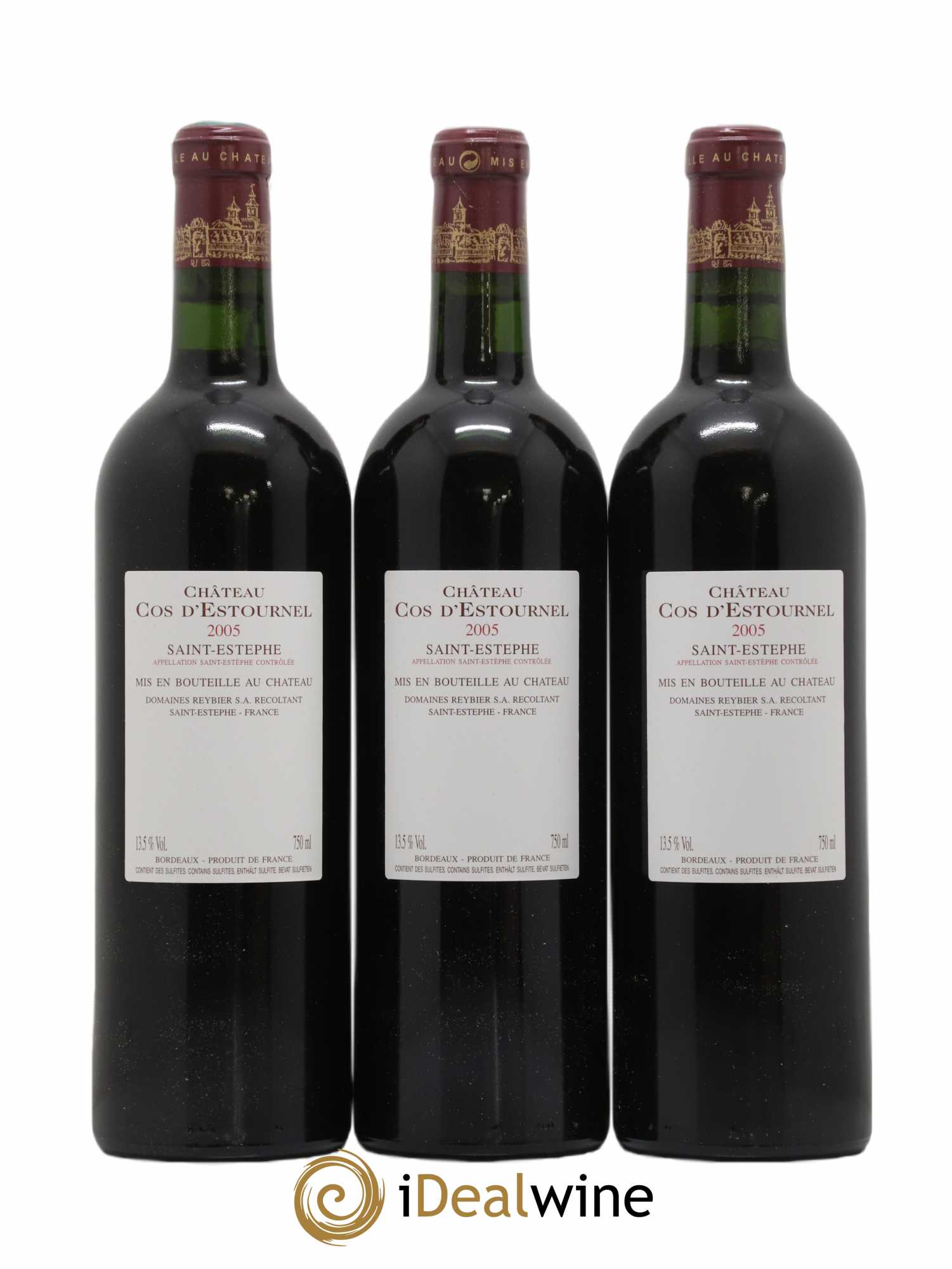 Cos d'Estournel 2ème Grand Cru Classé 2005 - Lot de 12 bouteilles - 6