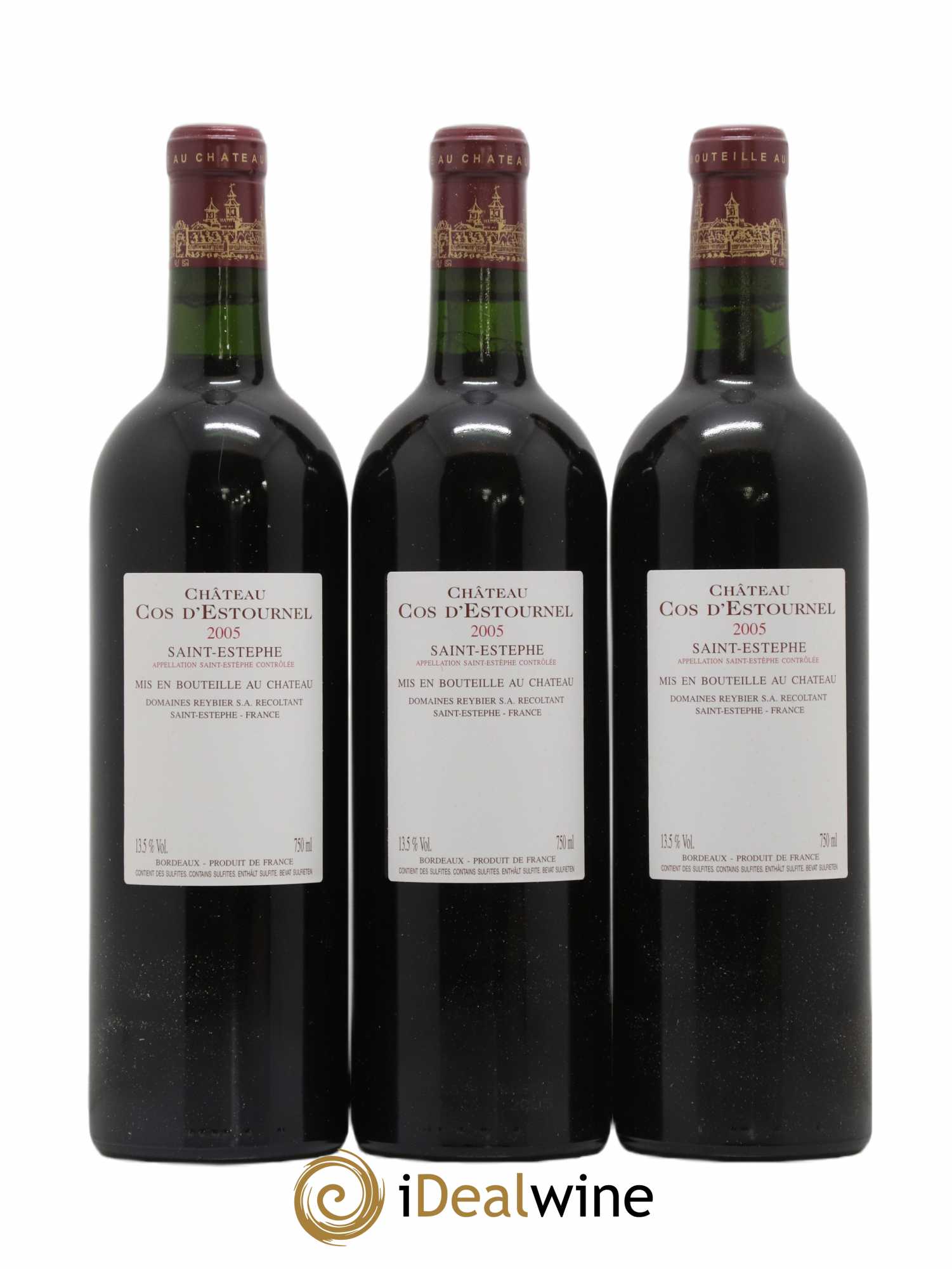 Cos d'Estournel 2ème Grand Cru Classé 2005 - Lot de 12 bouteilles - 8