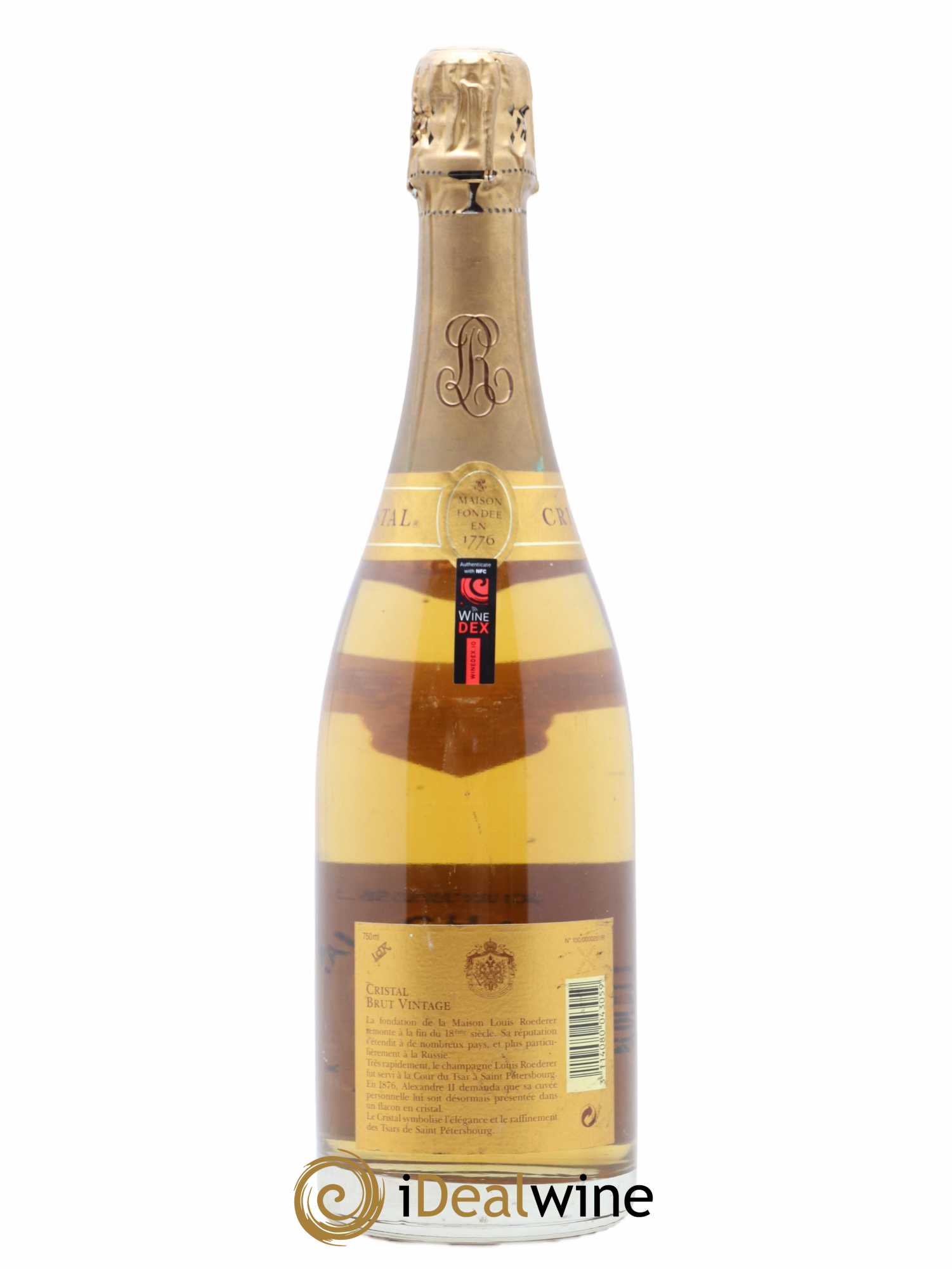 Cristal Louis Roederer 1990 - Lot de 1 bouteille - 1
