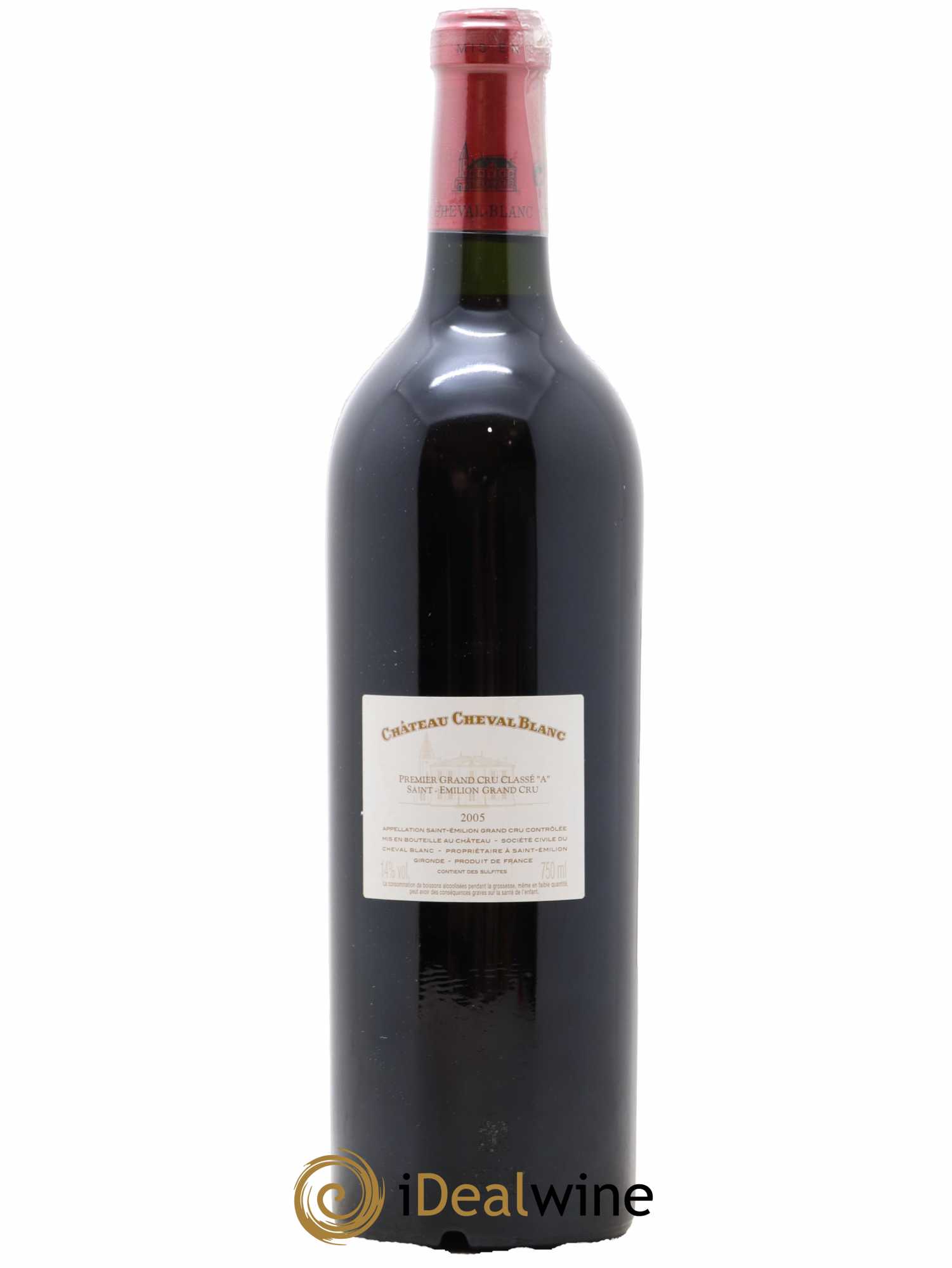 Château Cheval Blanc 1er Grand Cru Classé A 2005 - Lot de 1 bouteille - 1