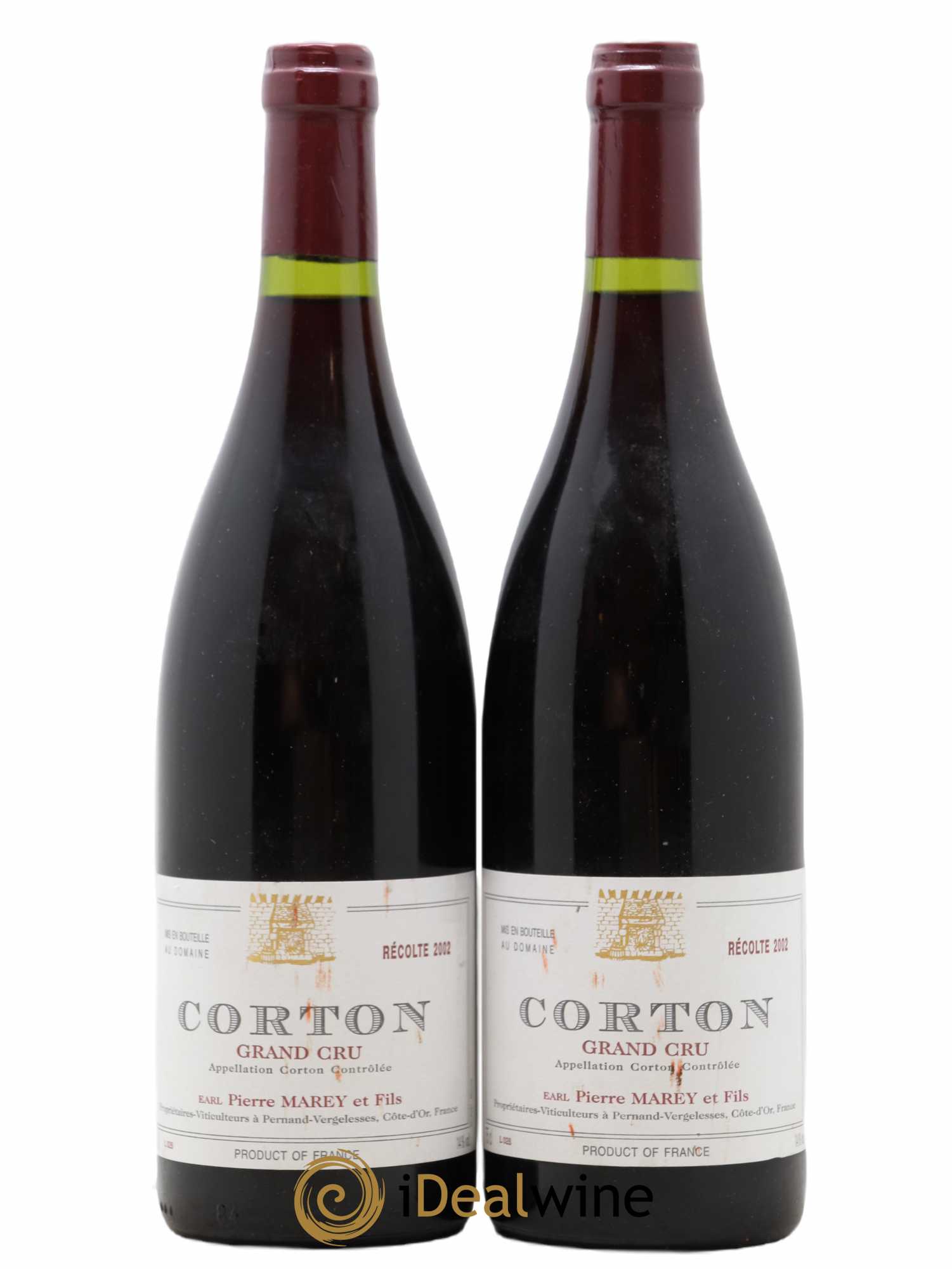 Corton Grand Cru 2002 - Posten von 2 Flaschen - 0