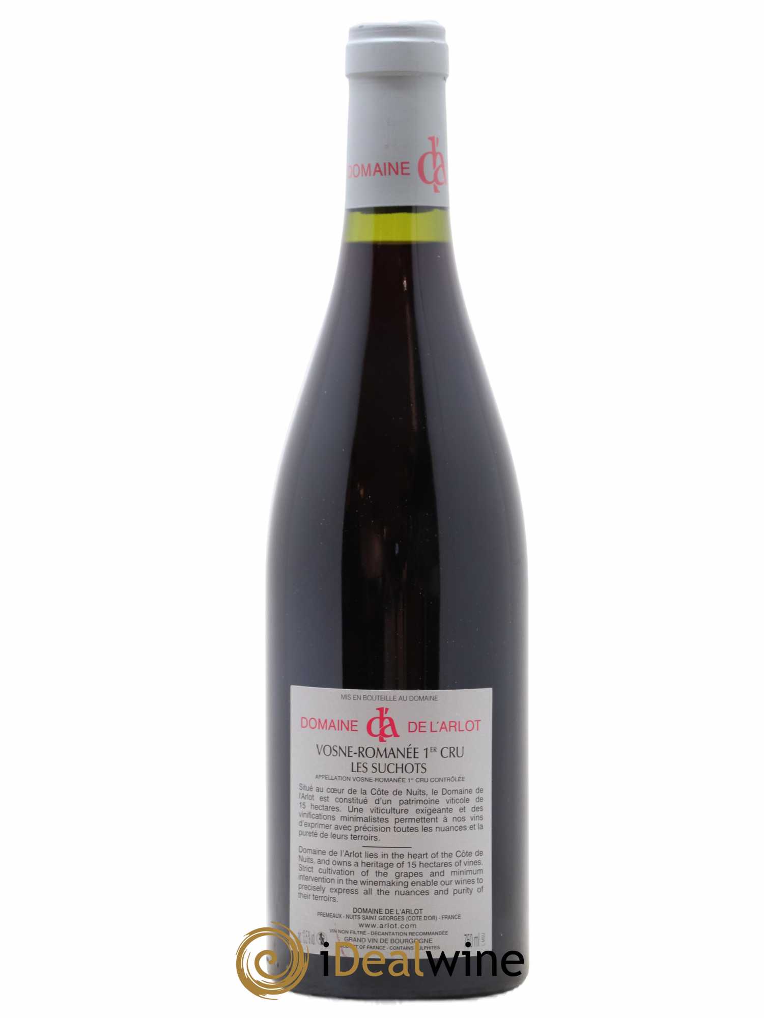 Vosne-Romanée 1er Cru Les Suchots Domaine de l'Arlot 2013 - Lot de 1 bouteille - 1