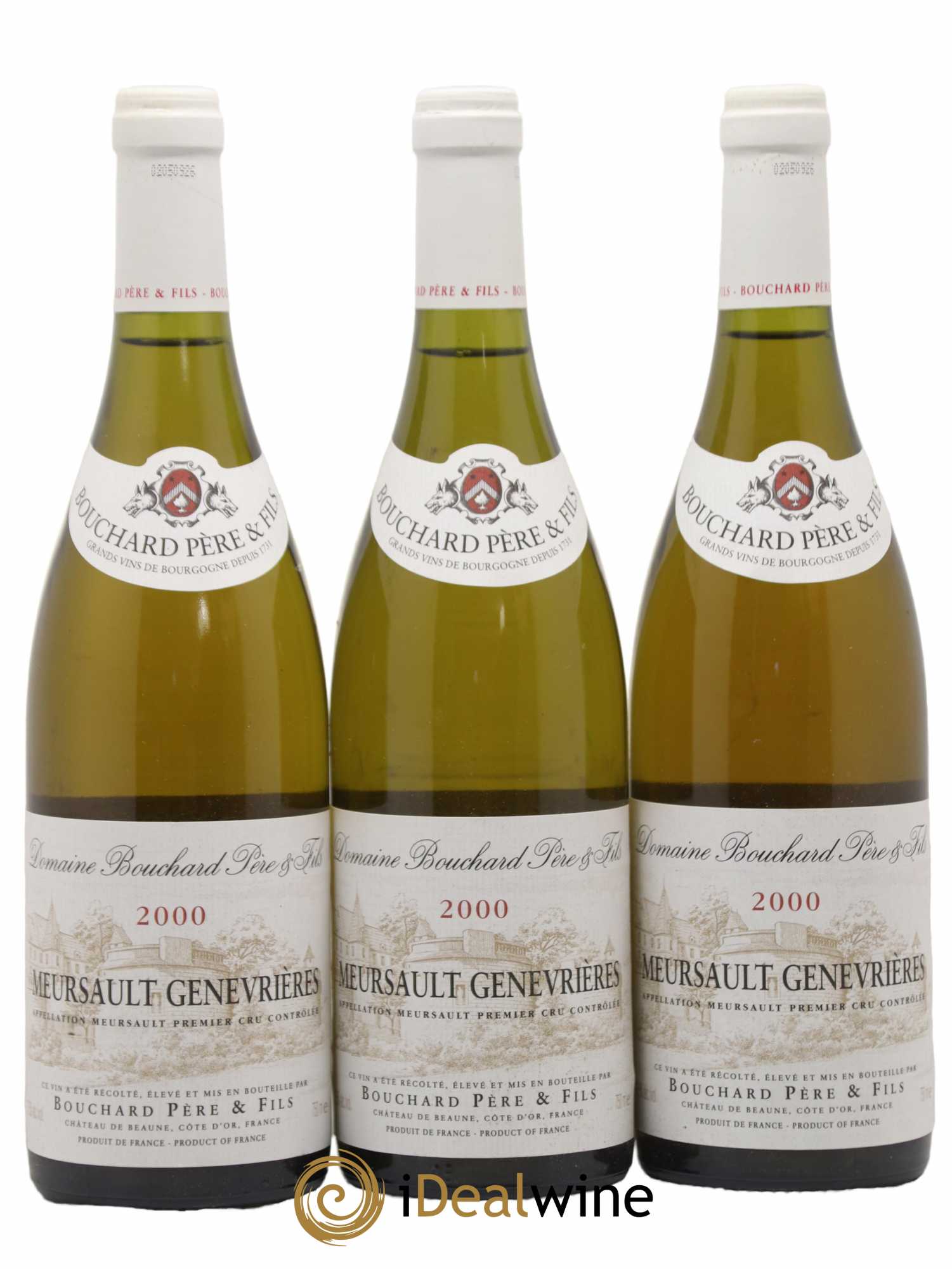 Meursault 1er Cru Genevrières Bouchard Père & Fils 2000 - Lot de 12 bouteilles - 3