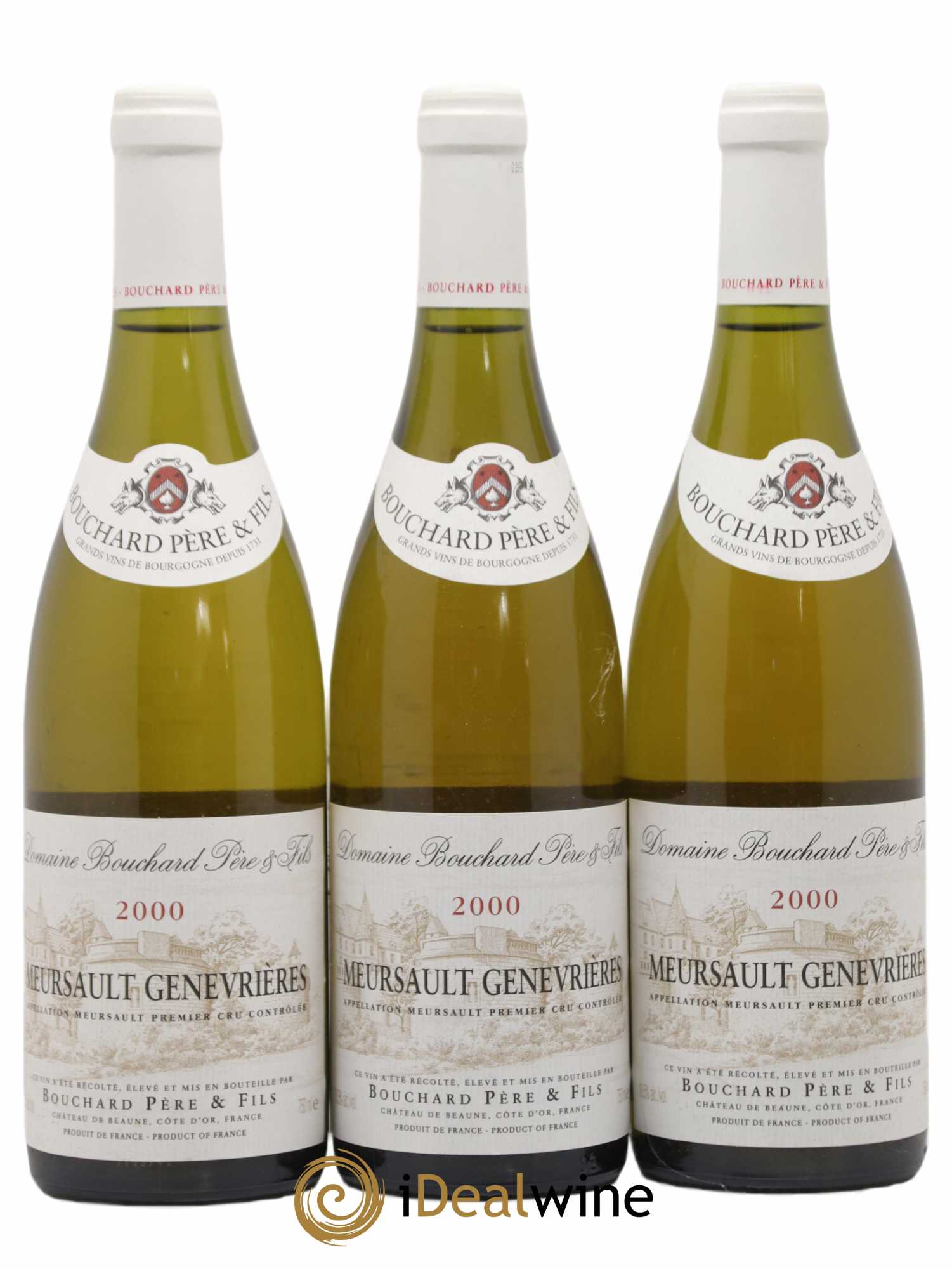 Meursault 1er Cru Genevrières Bouchard Père & Fils 2000 - Lot de 12 bouteilles - 4