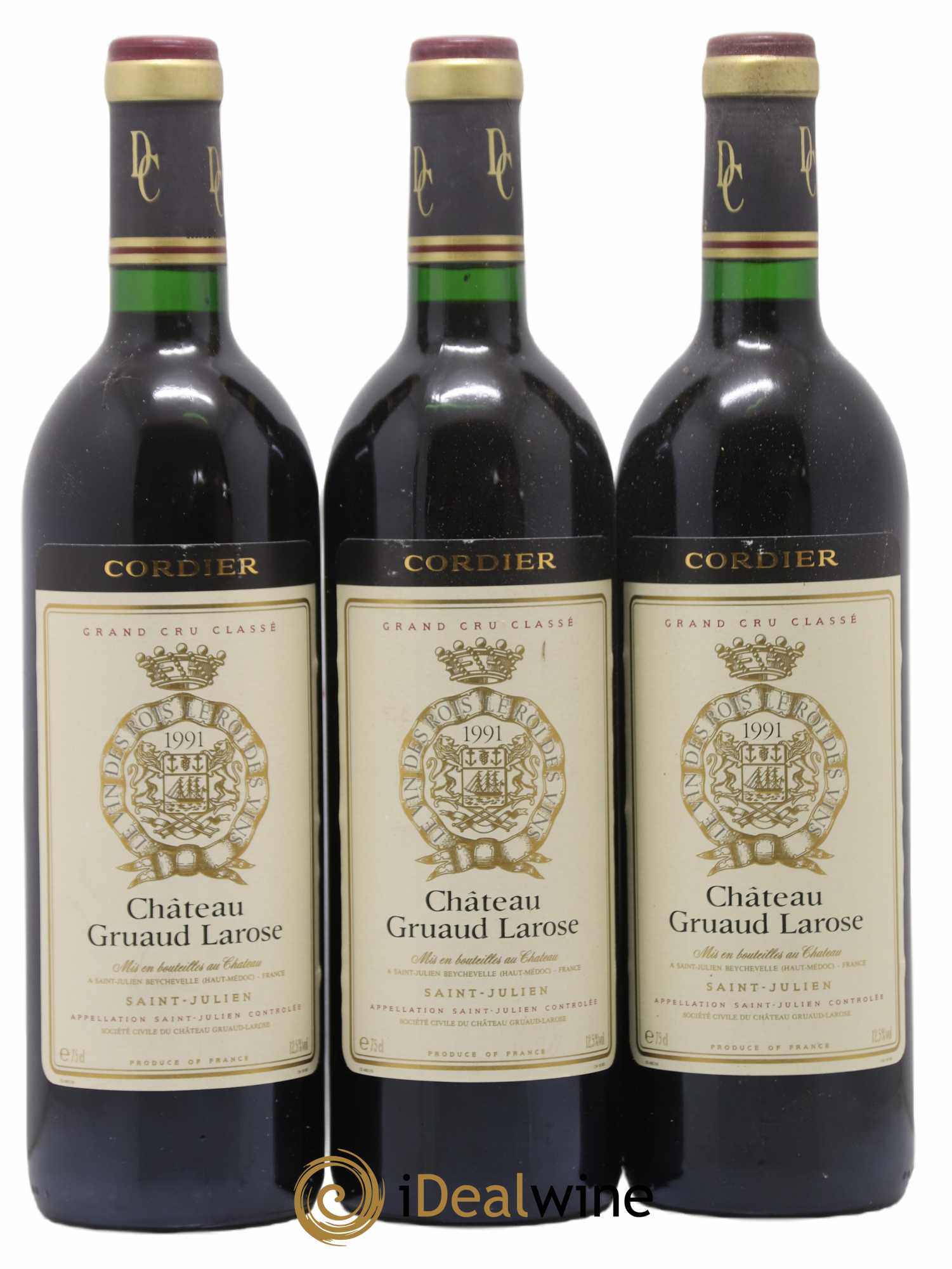 Château Gruaud Larose 2ème Grand Cru Classé 1991 - Lot de 12 bouteilles - 2