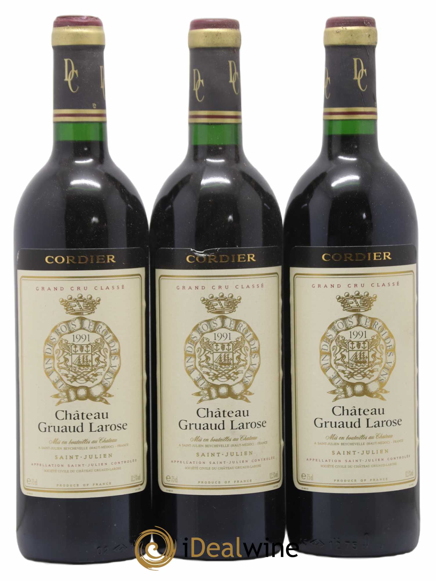 Château Gruaud Larose 2ème Grand Cru Classé 1991 - Lot de 12 bouteilles - 3