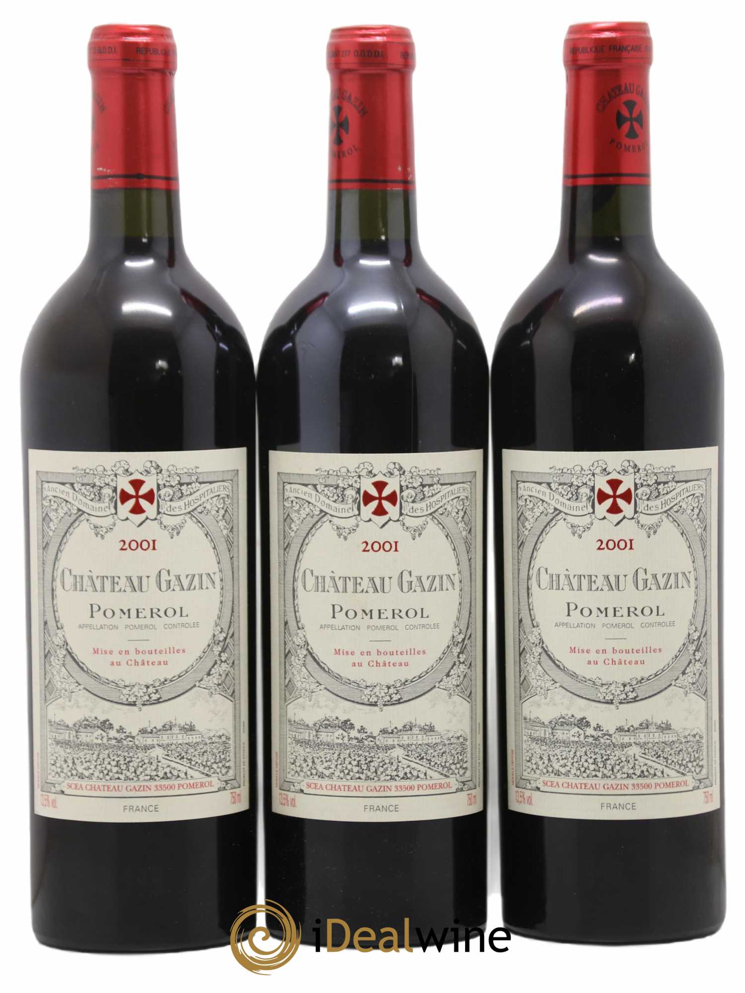 Château Gazin 2001 - Lot de 12 bouteilles - 3