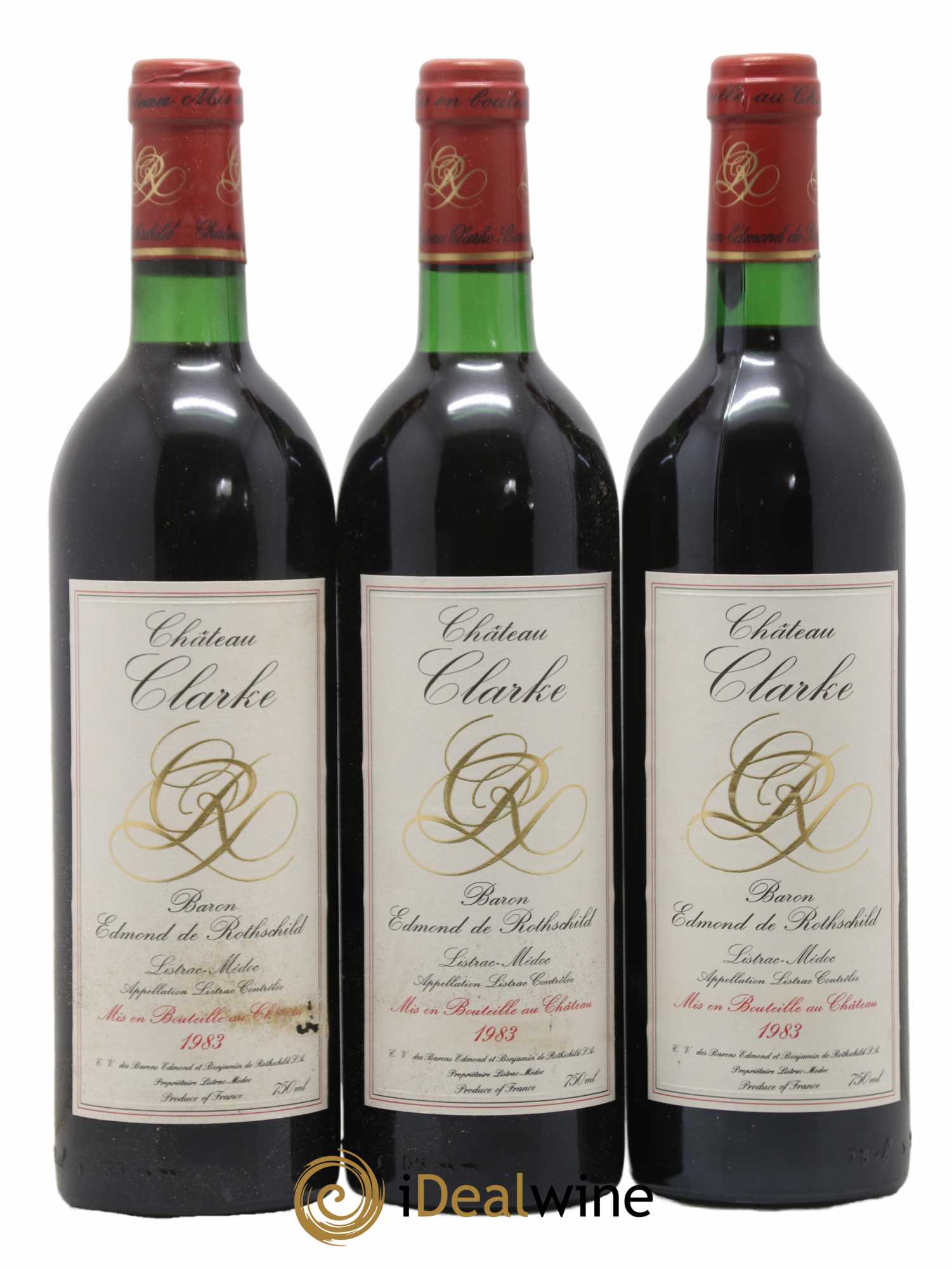 Château Clarke 1983 - Lot de 12 bouteilles - 3