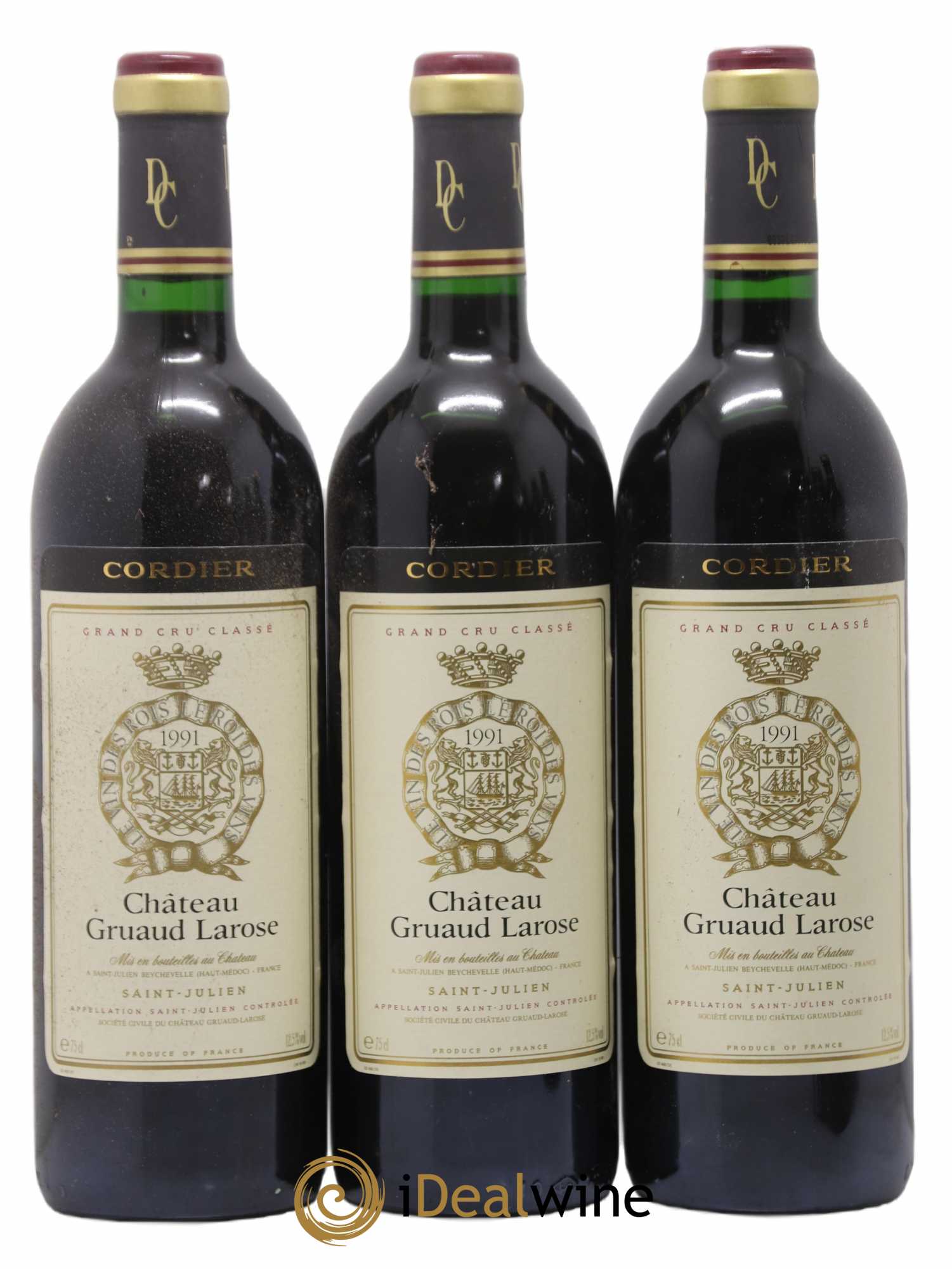 Château Gruaud Larose 2ème Grand Cru Classé 1991 - Lot de 6 bouteilles - 1