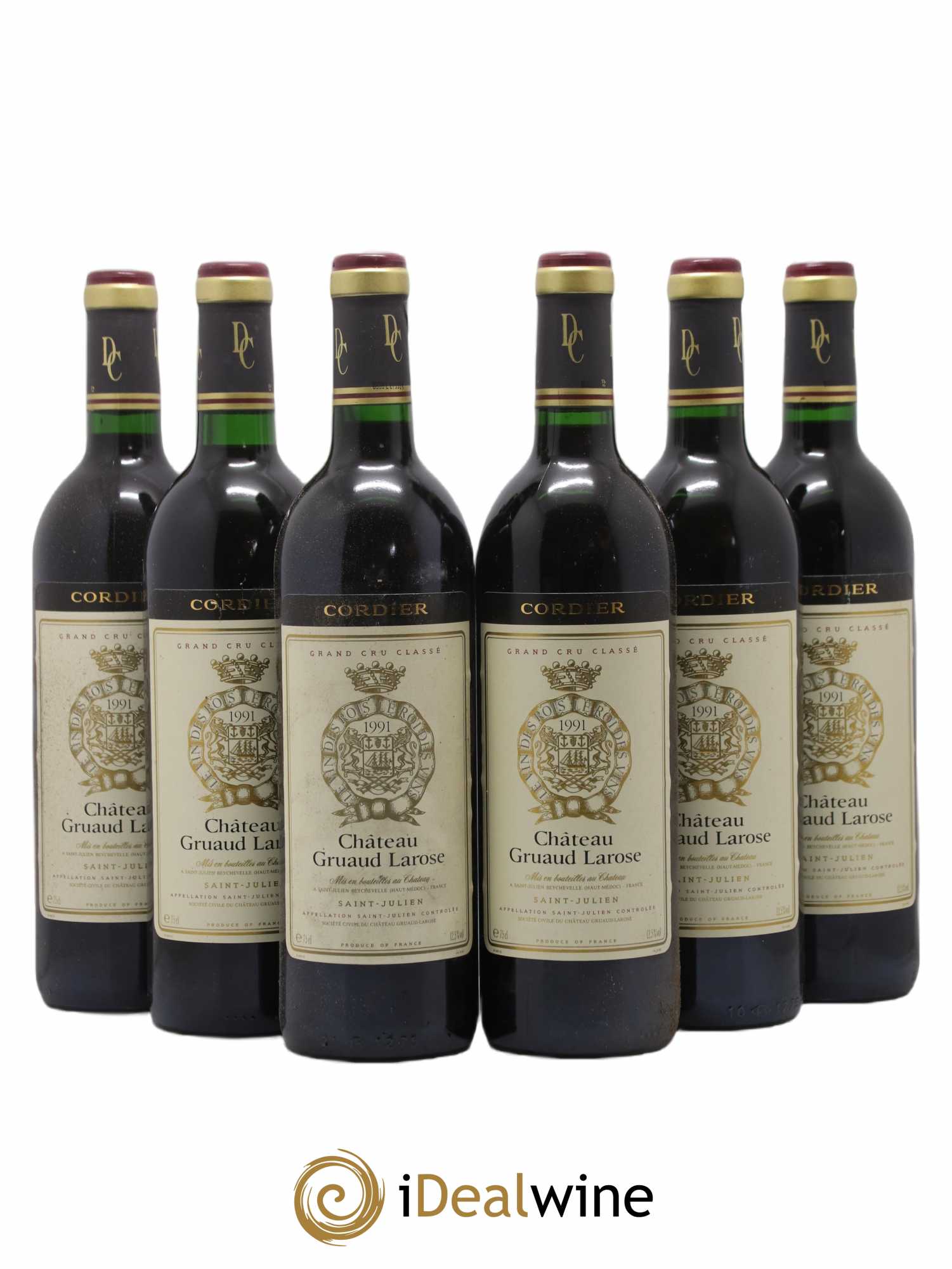 Château Gruaud Larose 2ème Grand Cru Classé 1991 - Lot de 6 bouteilles - 0