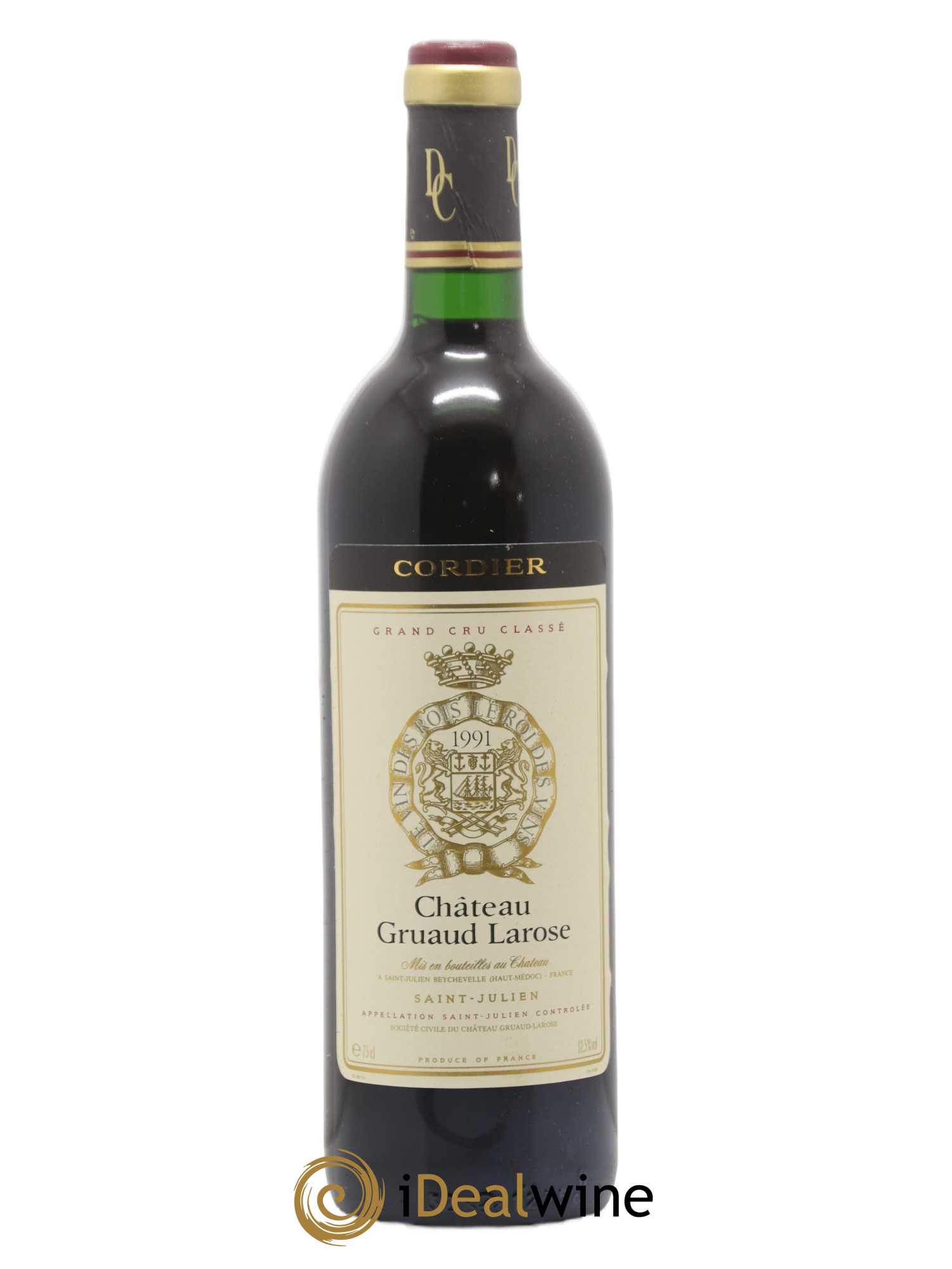 Château Gruaud Larose 2ème Grand Cru Classé 1991 - Lot de 1 bouteille - 0