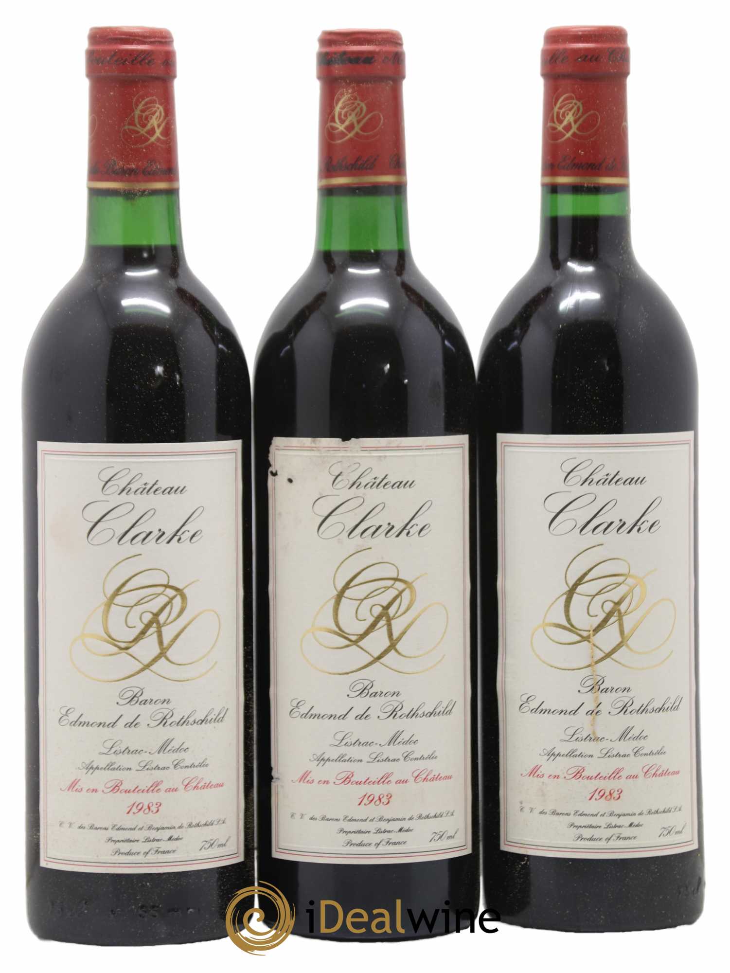 Château Clarke 1983 - Lot de 12 bouteilles - 3