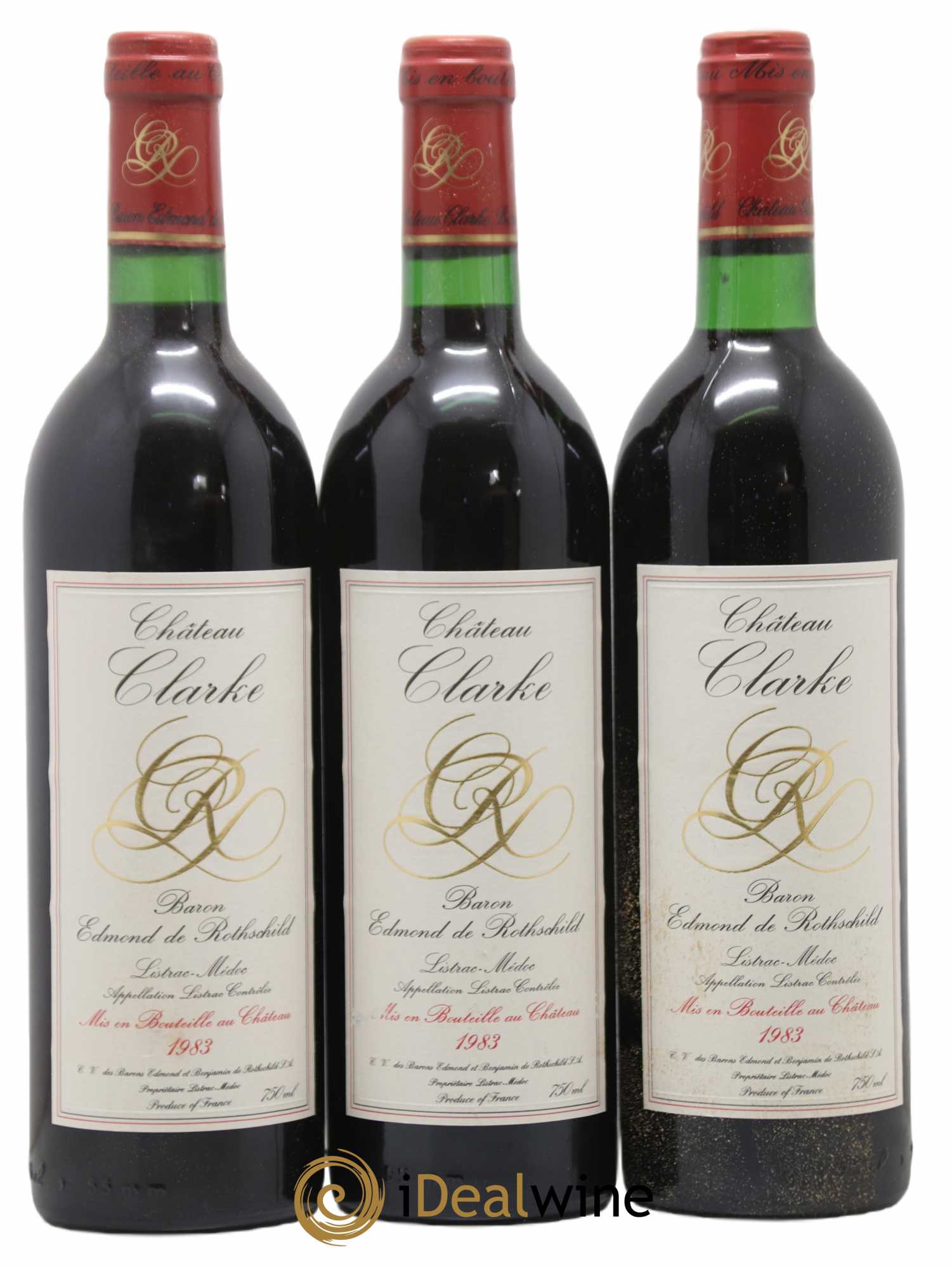 Château Clarke 1983 - Lot de 12 bouteilles - 4