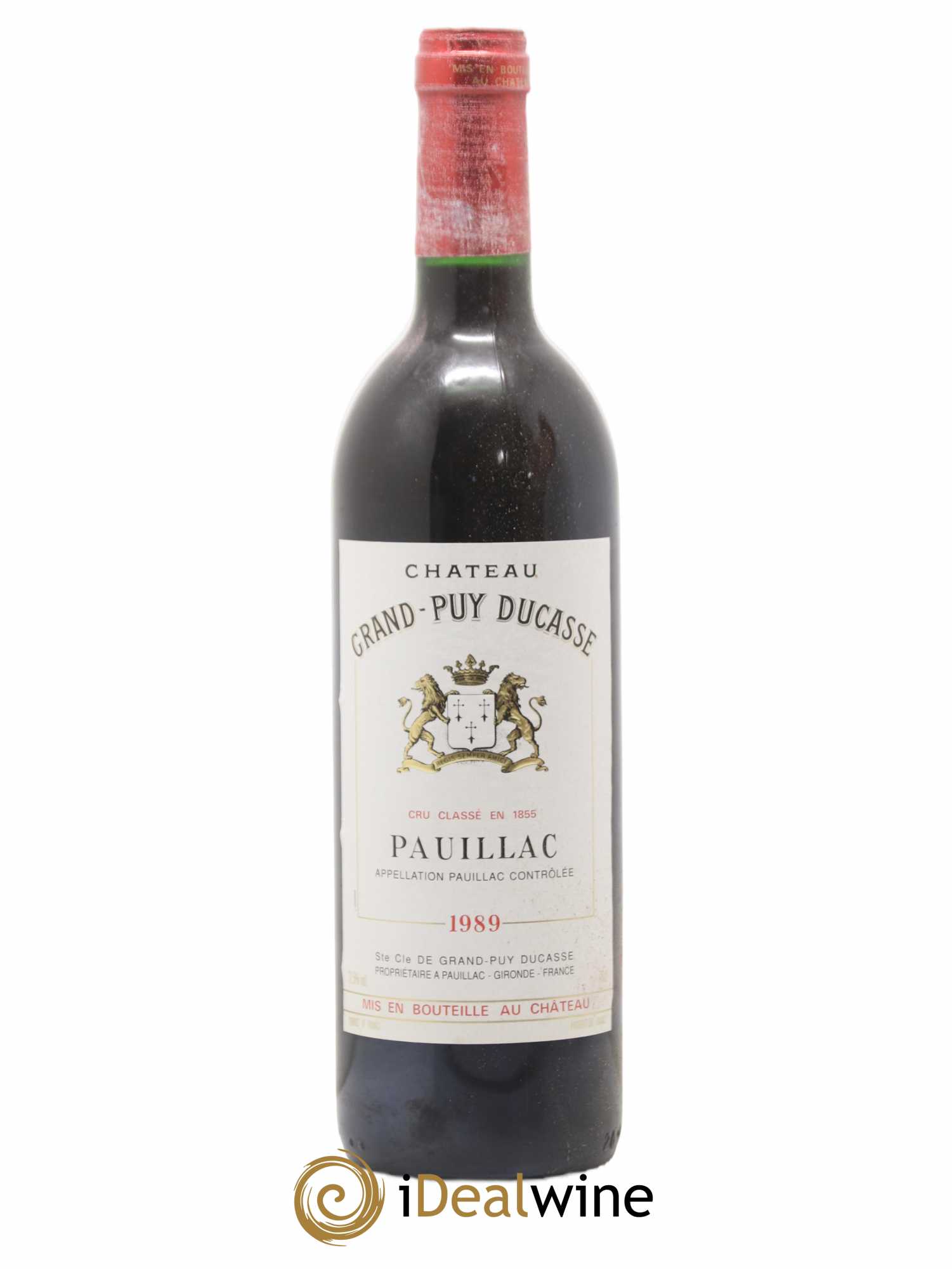 Château Grand Puy Ducasse 5ème Grand Cru Classé 1989 - Lot de 1 bouteille - 0