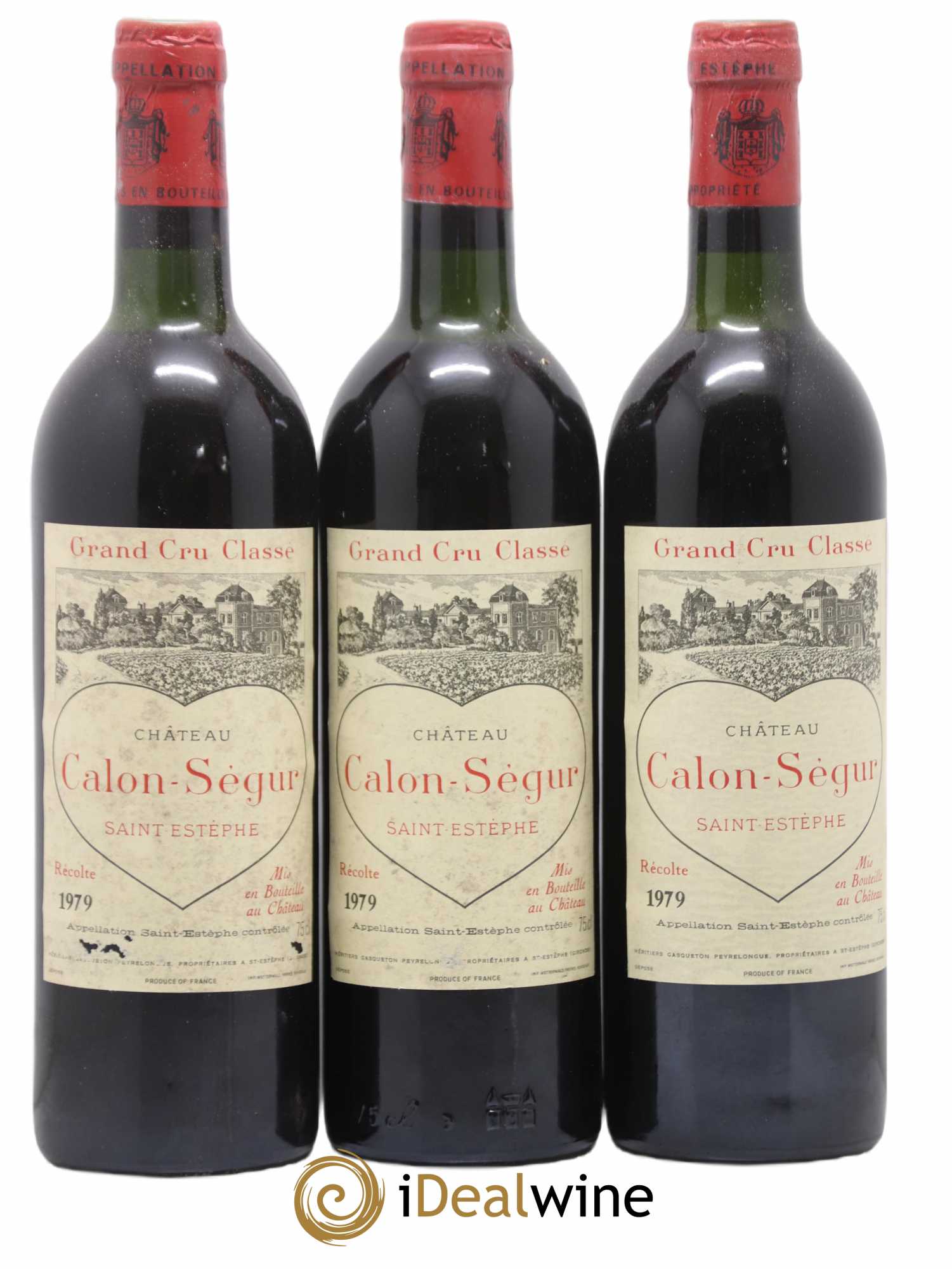 Château Calon Ségur 3ème Grand Cru Classé 1979 - Lot de 6 bouteilles - 2