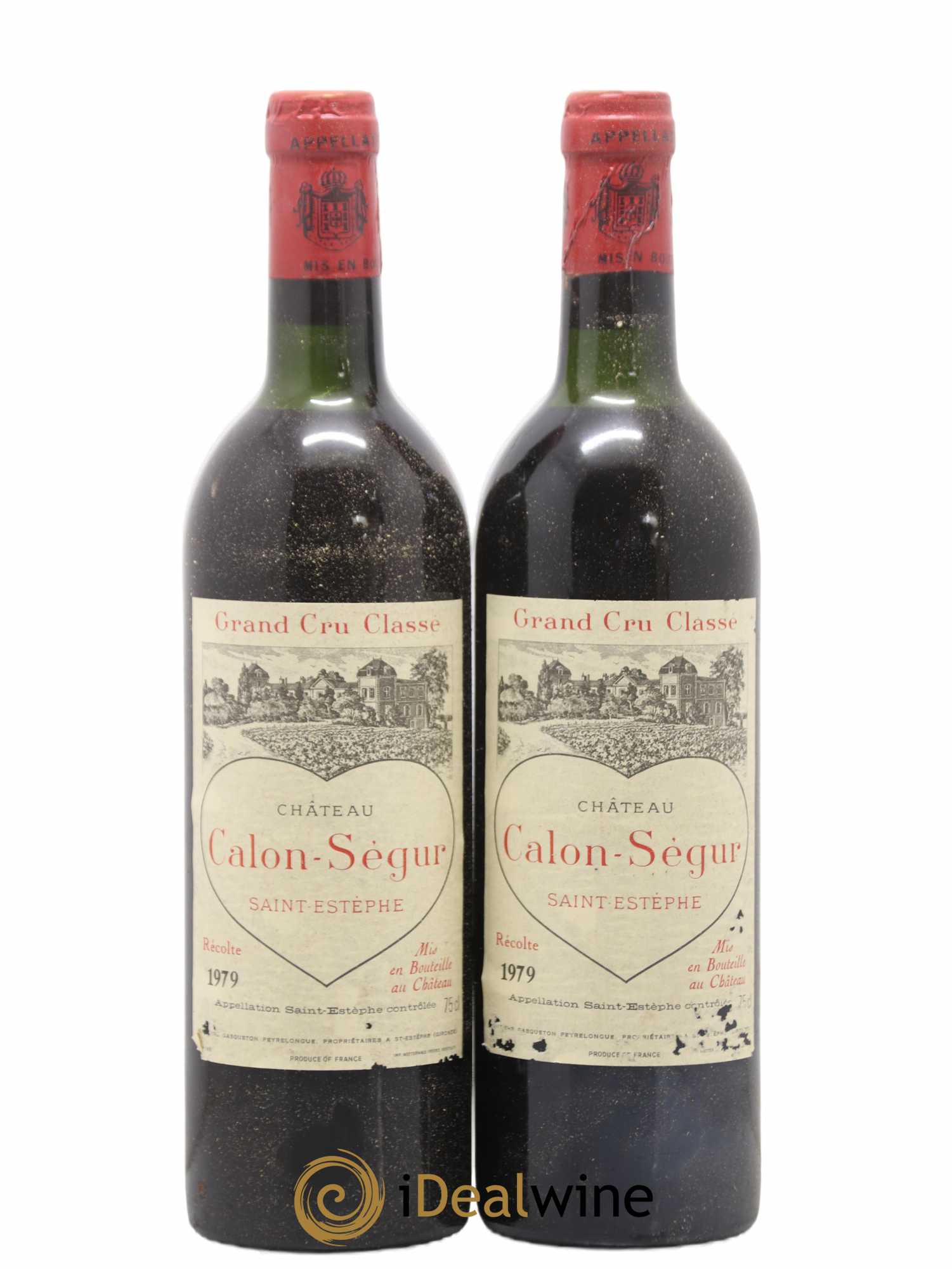 Château Calon Ségur 3ème Grand Cru Classé 1979 - Lot de 2 bouteilles - 0