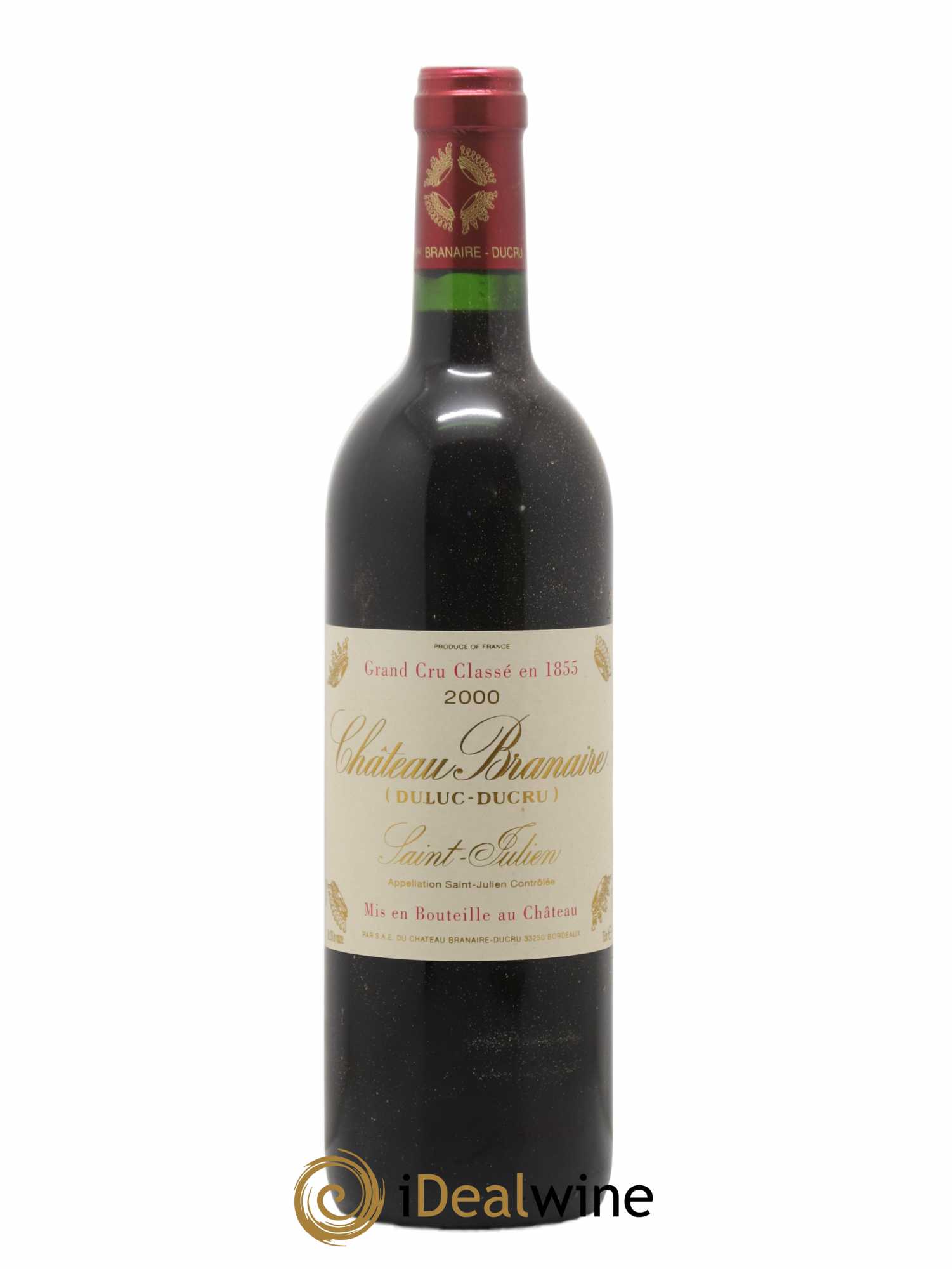 Château Branaire Ducru 4ème Grand Cru Classé 2000 - Lot de 1 bouteille - 0