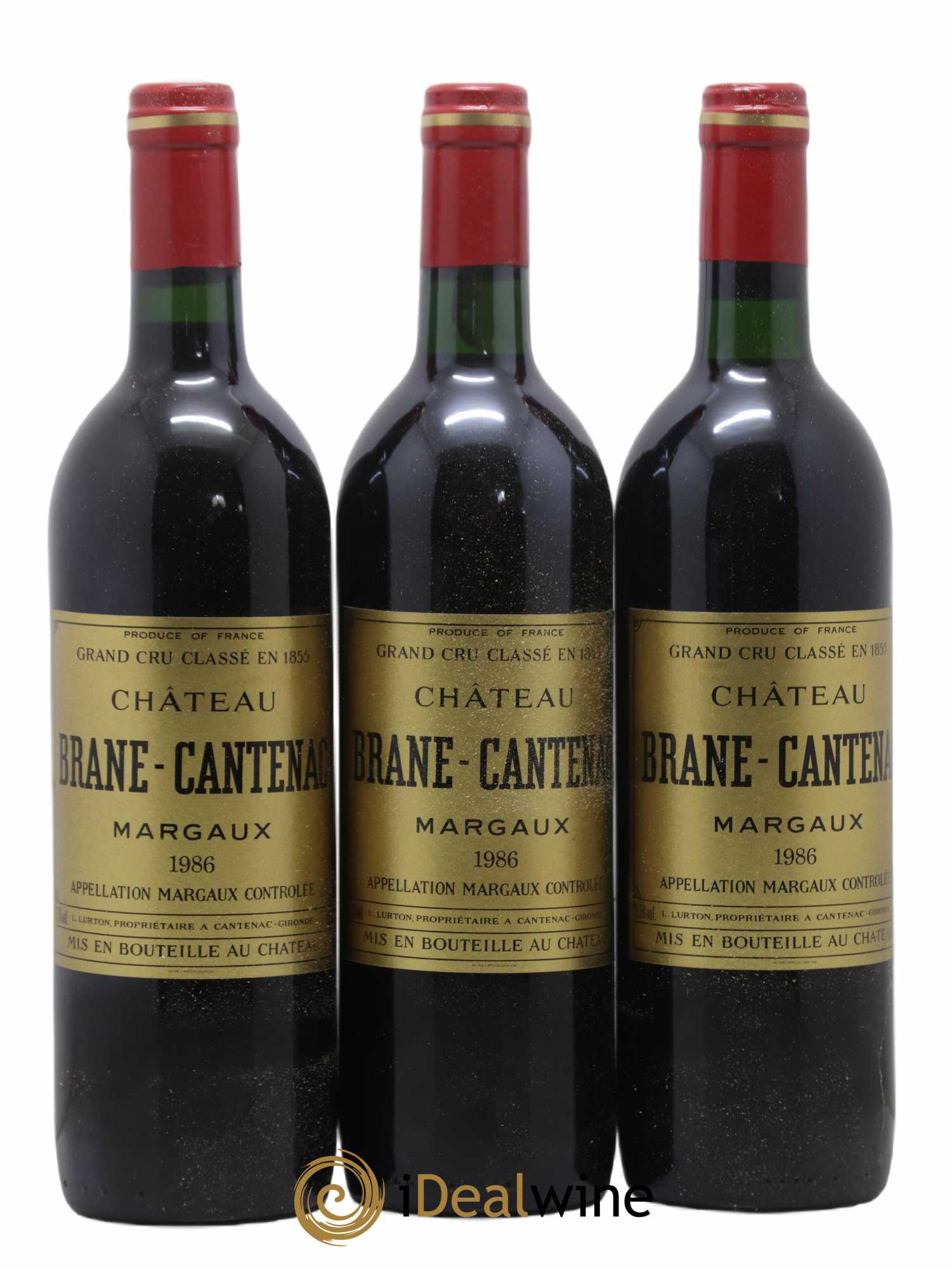 Château Brane Cantenac 2ème Grand Cru Classé 1986 - Lot de 12 bouteilles - 4