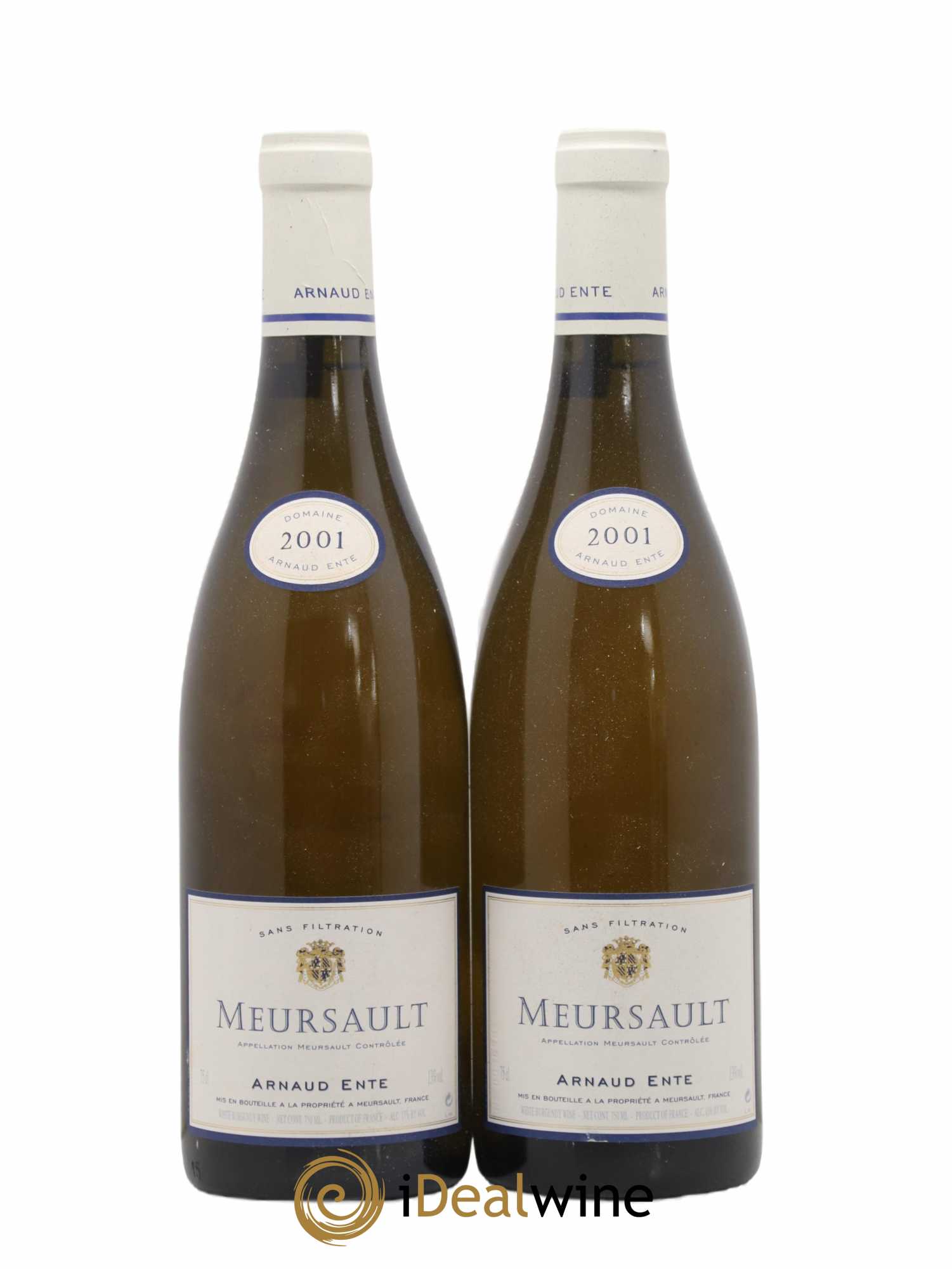 Meursault Arnaud Ente 2001 - Lot de 2 bouteilles - 0