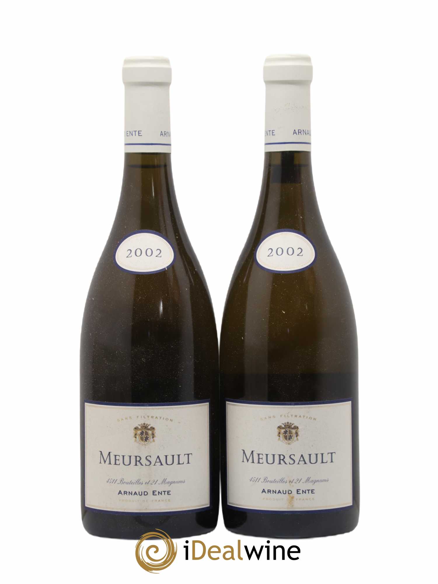 Meursault Arnaud Ente 2002 - Posten von 2 Flaschen - 0