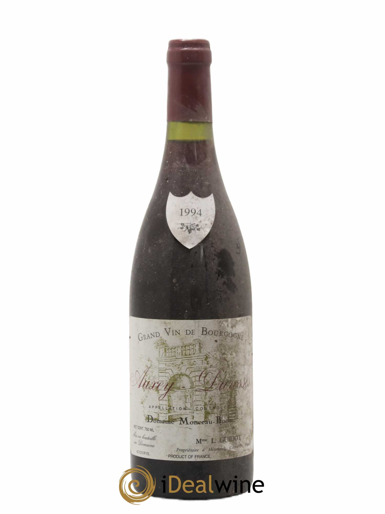 Auxey-Duresses Domaine Monceau Boch 1994 - Lot de 1 bouteille - 0