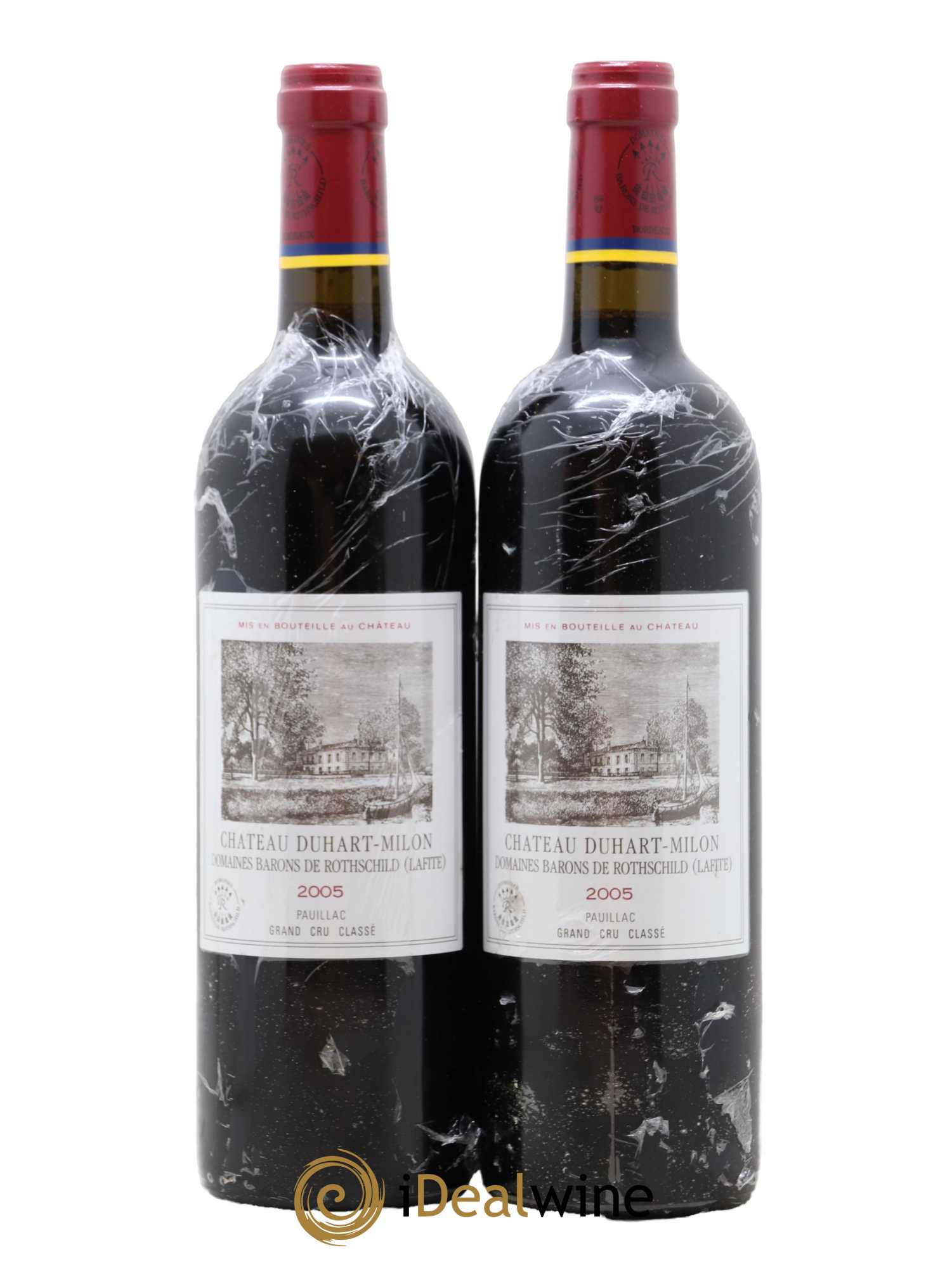Château Duhart-Milon 4ème Grand Cru Classé 2005 - Lot de 2 bouteilles - 0