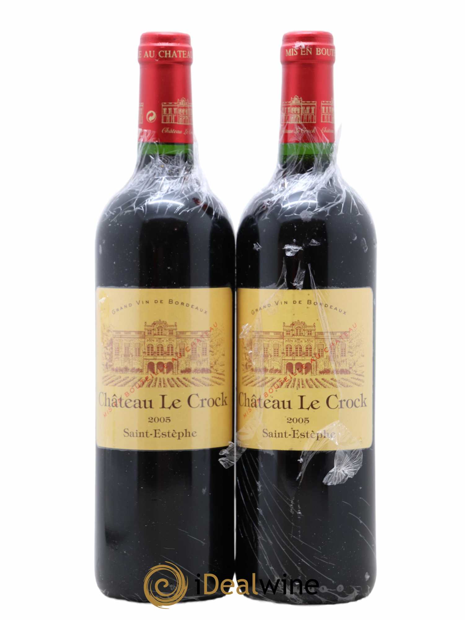 Château le Crock Cru Bourgeois 2005 - Lot de 2 bouteilles - 0