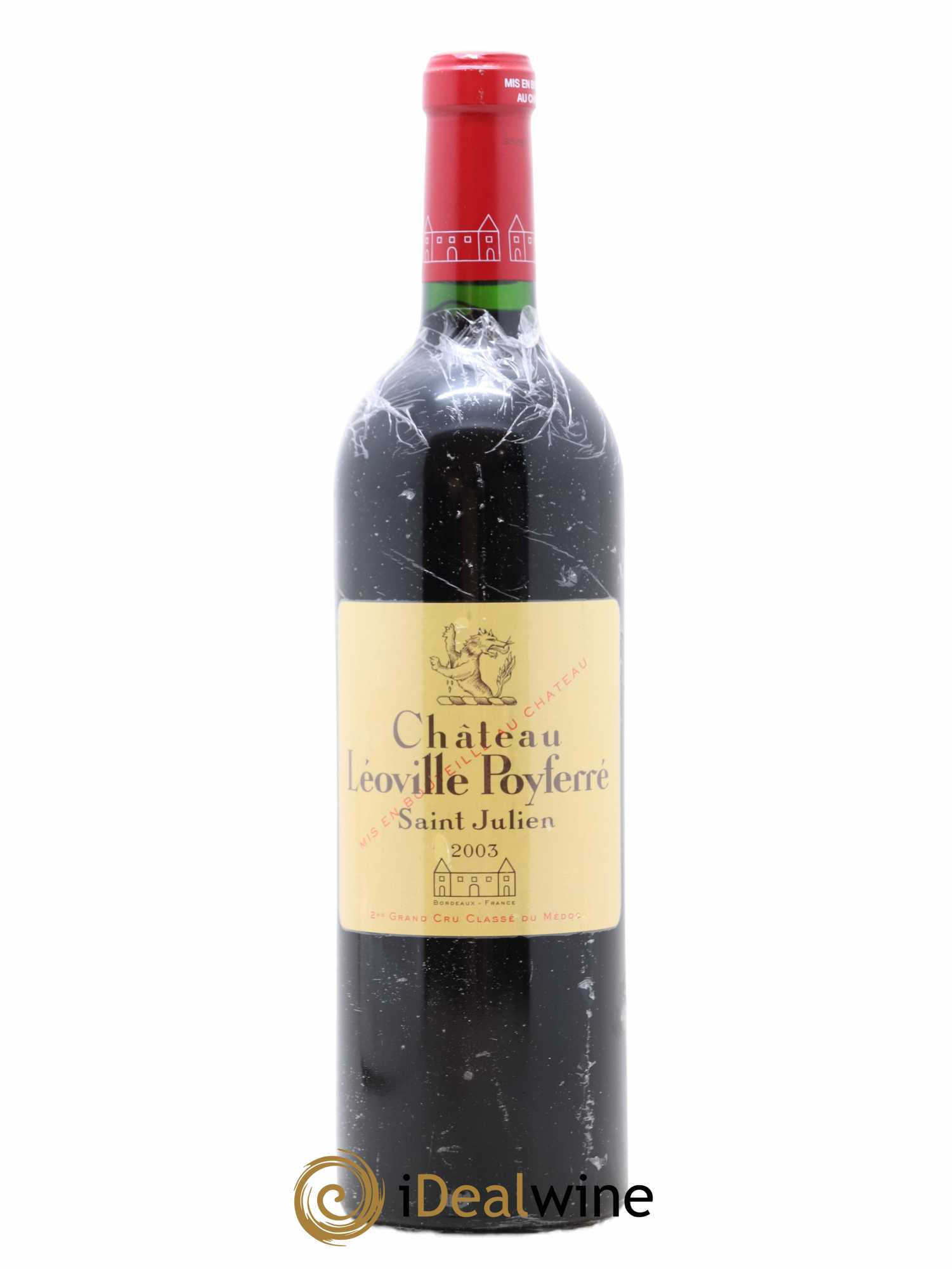 Château Léoville Poyferré 2ème Grand Cru Classé 2003 - Lot de 1 bouteille - 0